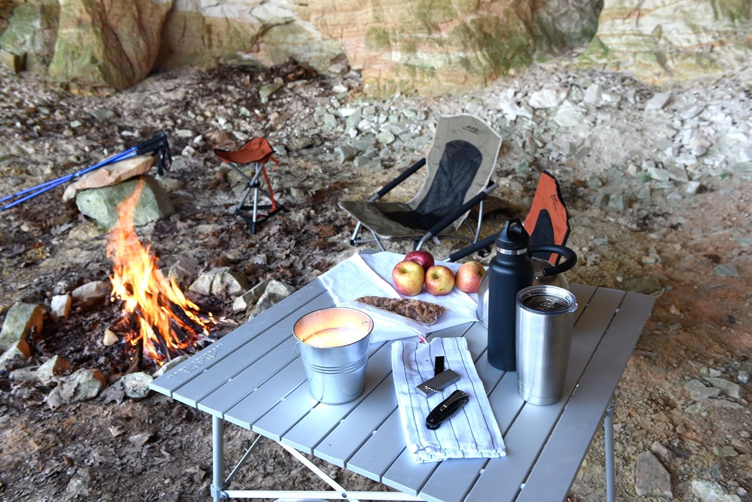 ALPS Mountaineering Camp Table, Silver