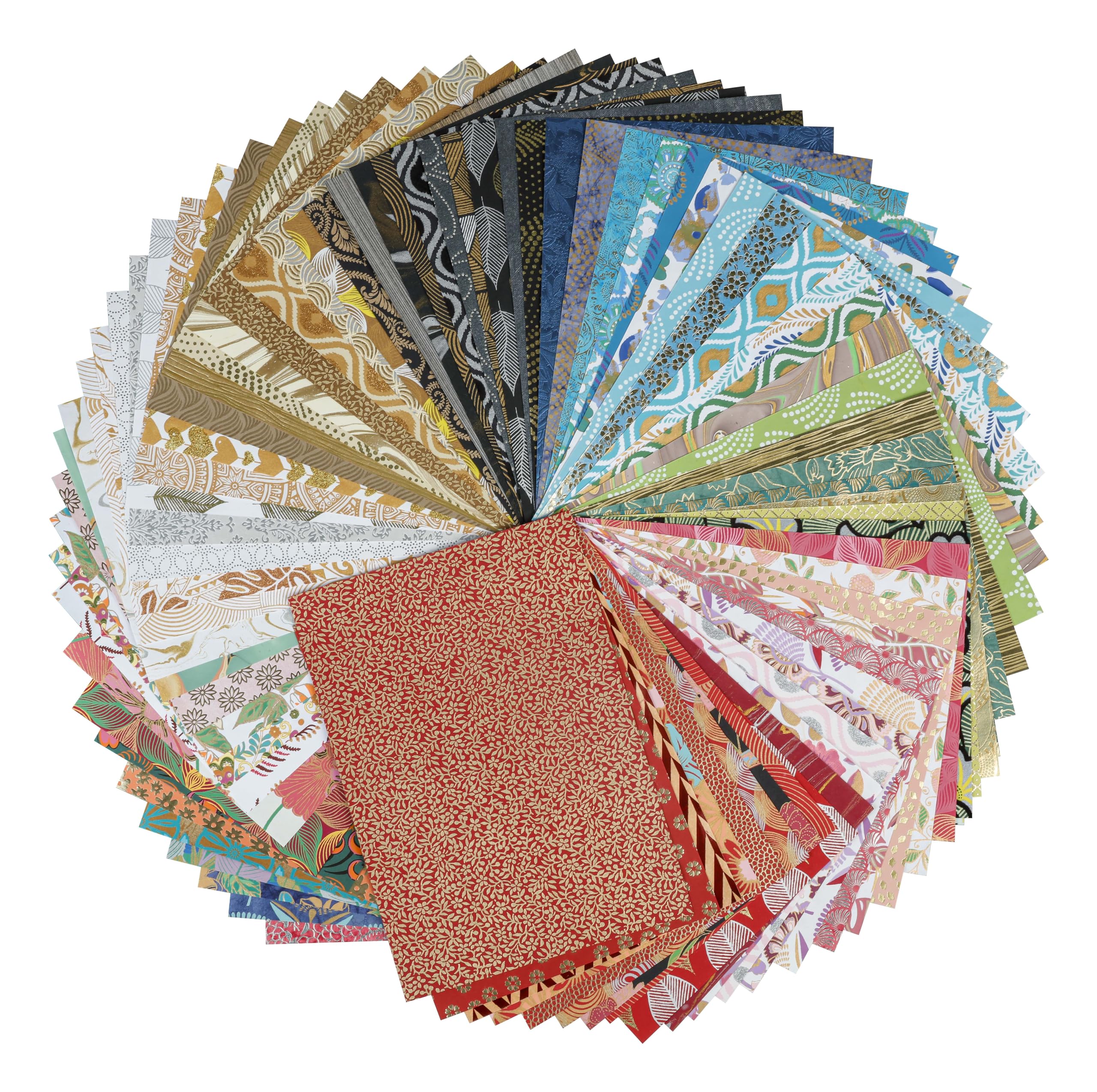 Clairefontaine 95218C Maxi-Bloc de 80F de Papiers Artisanaux A4 21x29,7cm