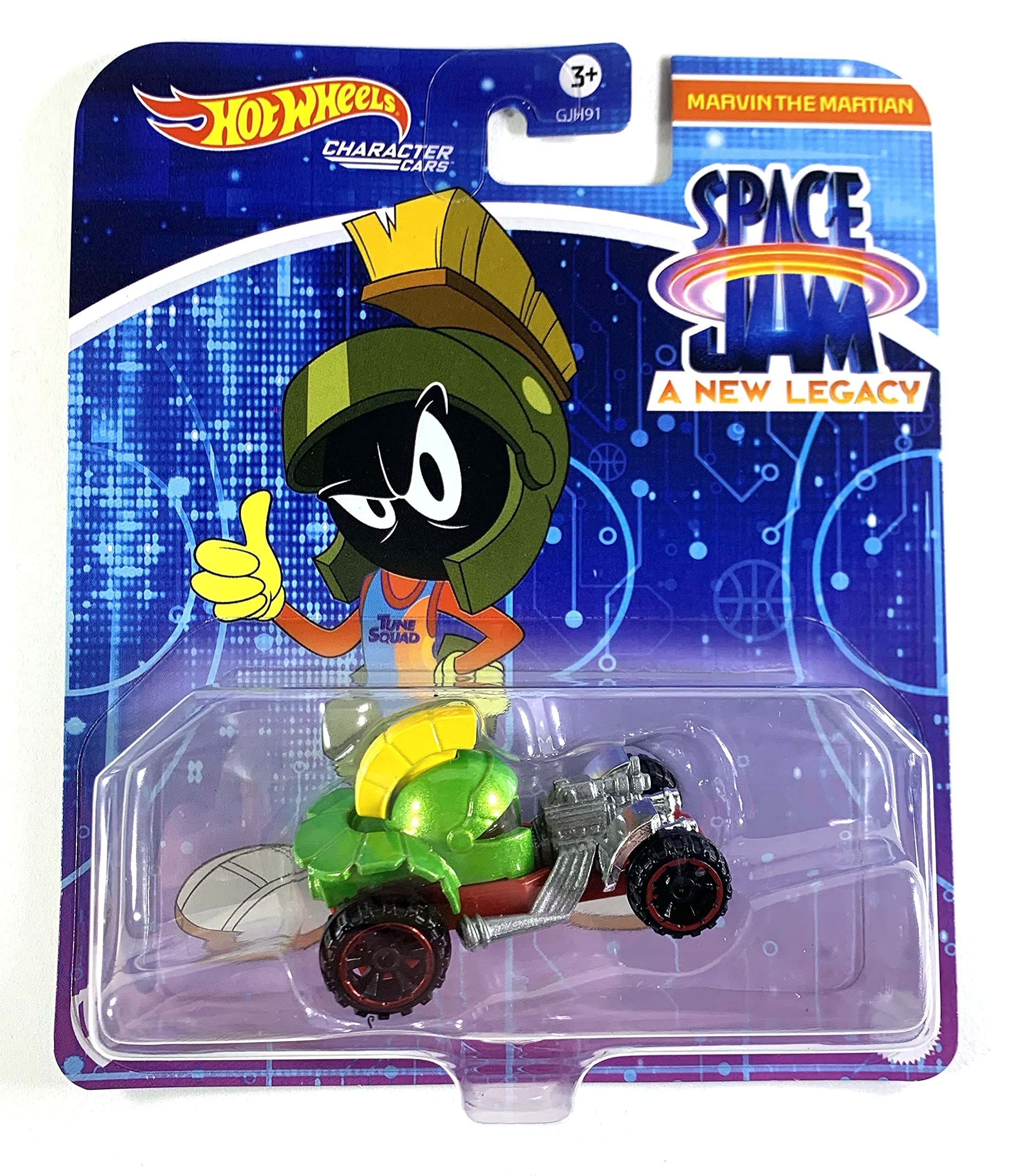 Hot Wheels Space Jam Marvin The Martian Character Car 7/7 Buy