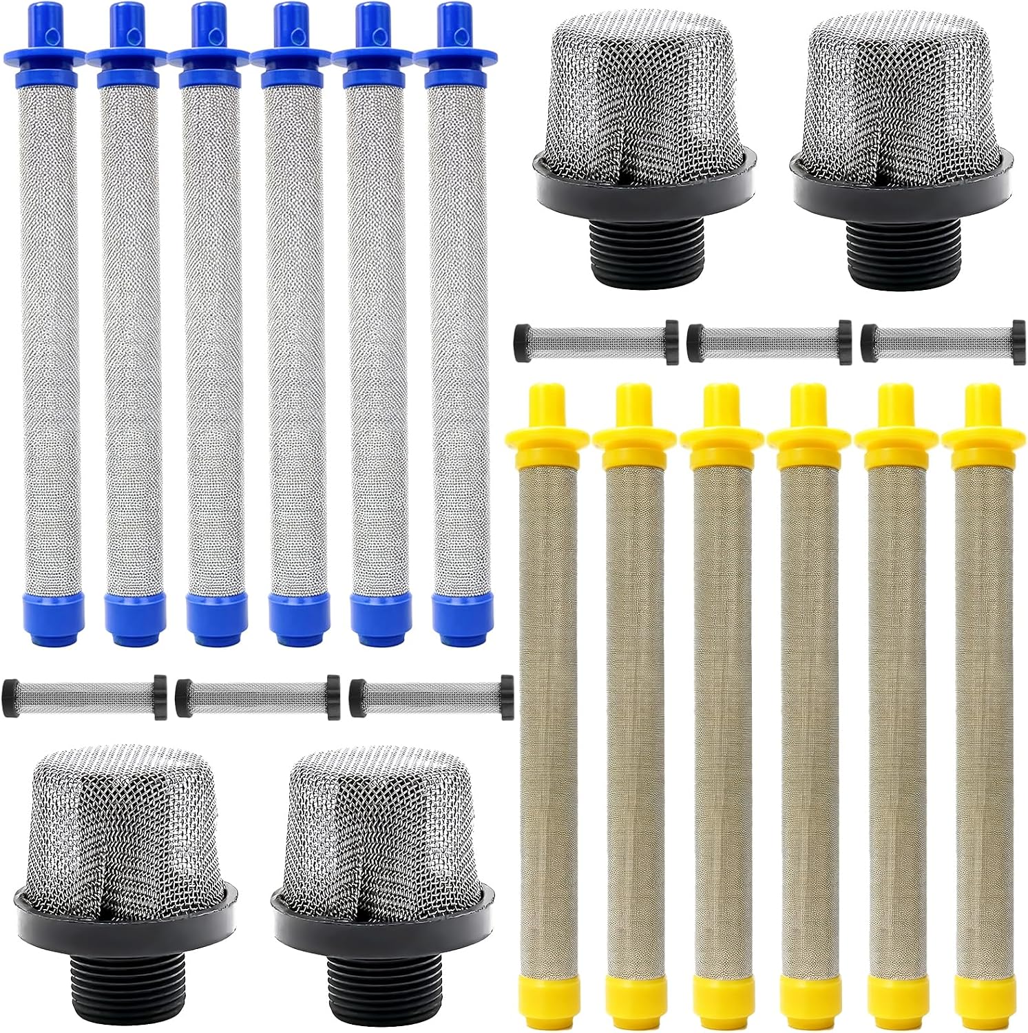 288716 Paint Sprayer Filter Kit for Graco Magnum X5 X7 Prox | Includes 4 inlet strainers, 6 manifold filters and 12 gun filters; fits for Graco Magnum X5, X7, ProX7, ProX9, SG2 and SG3.