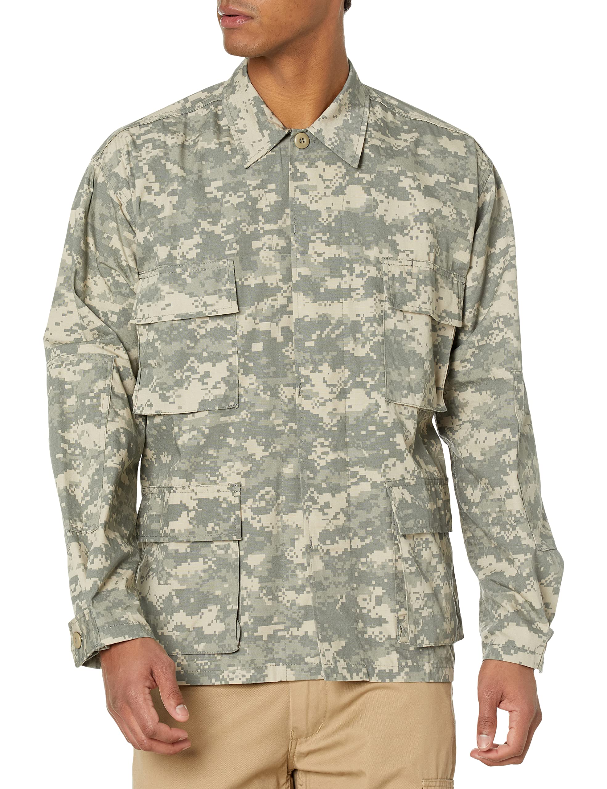 BACKBONE Men's Camouflage BDU Shirt