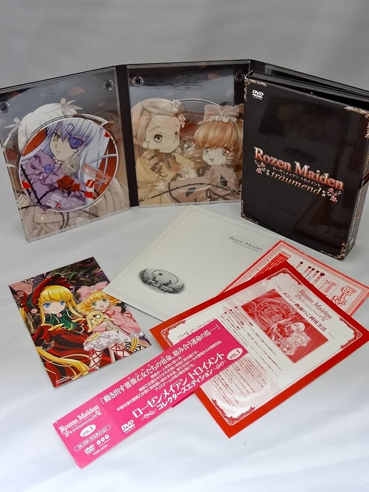 ローゼンメイデン初回限定 DVD全巻セットとおまけ ローゼンメイデン初回限定 DVD全巻セットとおまけ ローゼンメイデン