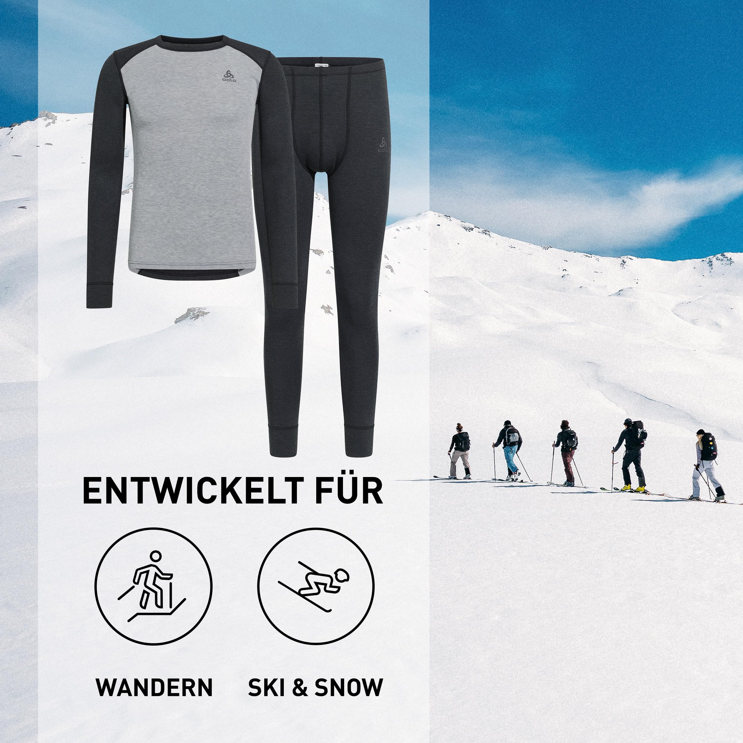 Odlo Herren Active Warm Eco Set