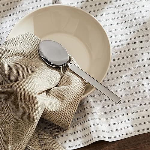 Miniatura 4 de Alessi Cuchara de mesa "Dry" de 7-12 pulgadas con mango satinado, juego de 6