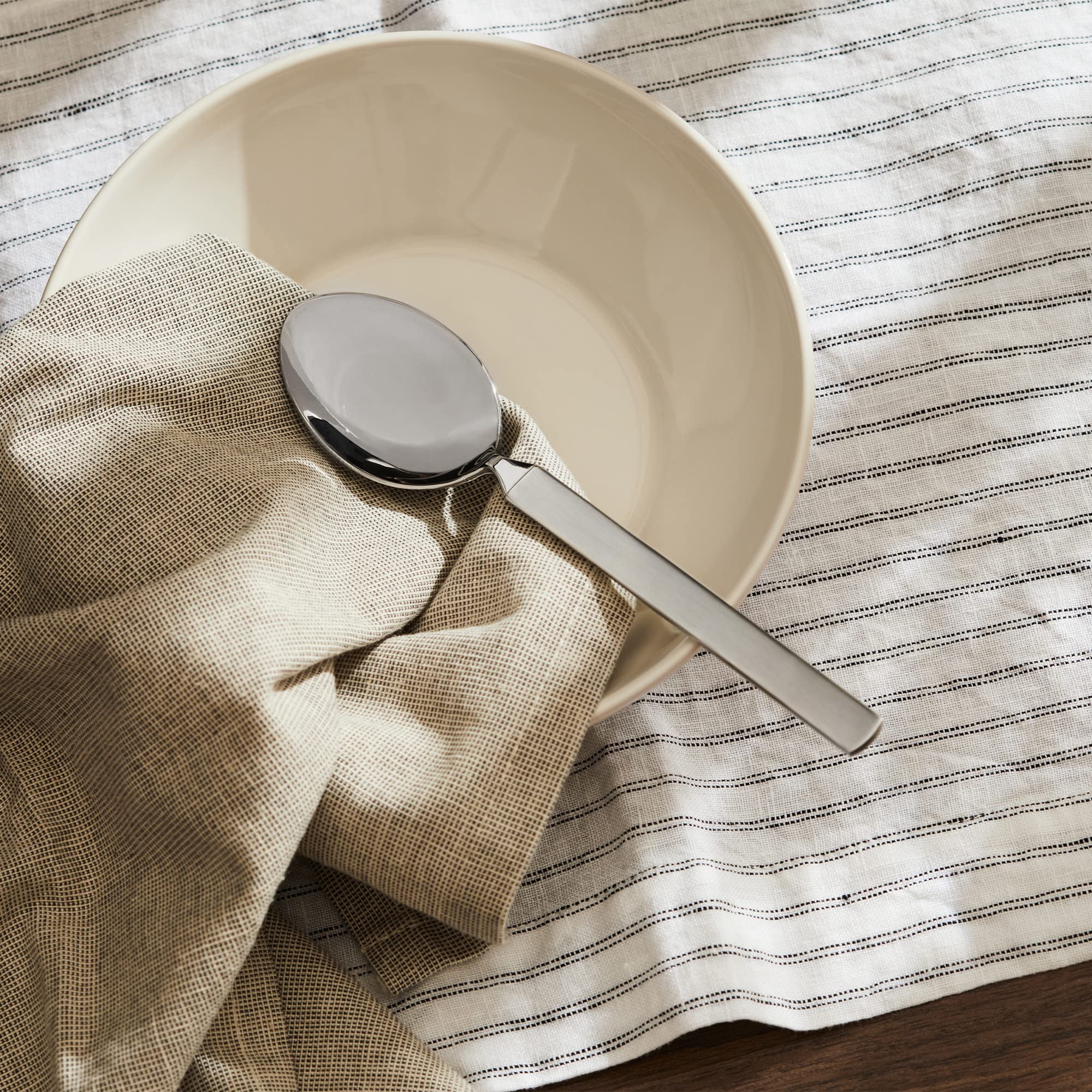 ALESSI Dry Cuchara DE Mesa A/INOX 18/10 (Juego 6 UDS)