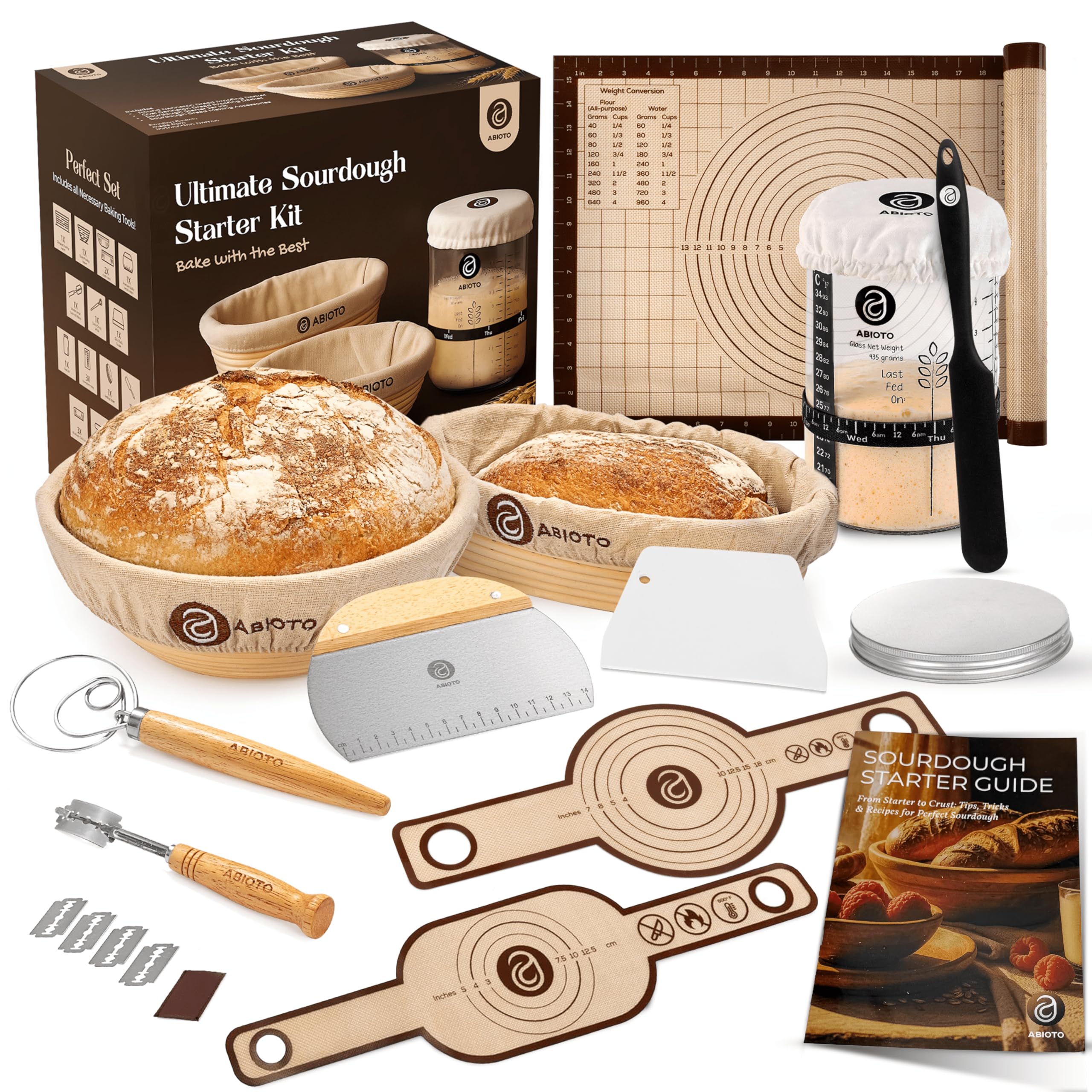 ABIOTO Sourdough Starter Kit