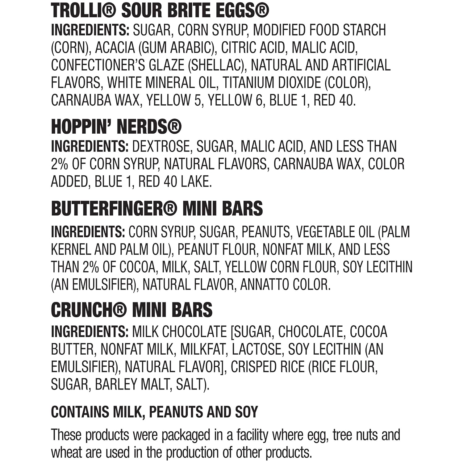 Trolli, Assorted Easter Egg Fillers Chocolate and Sugar Mix, 21.3 oz