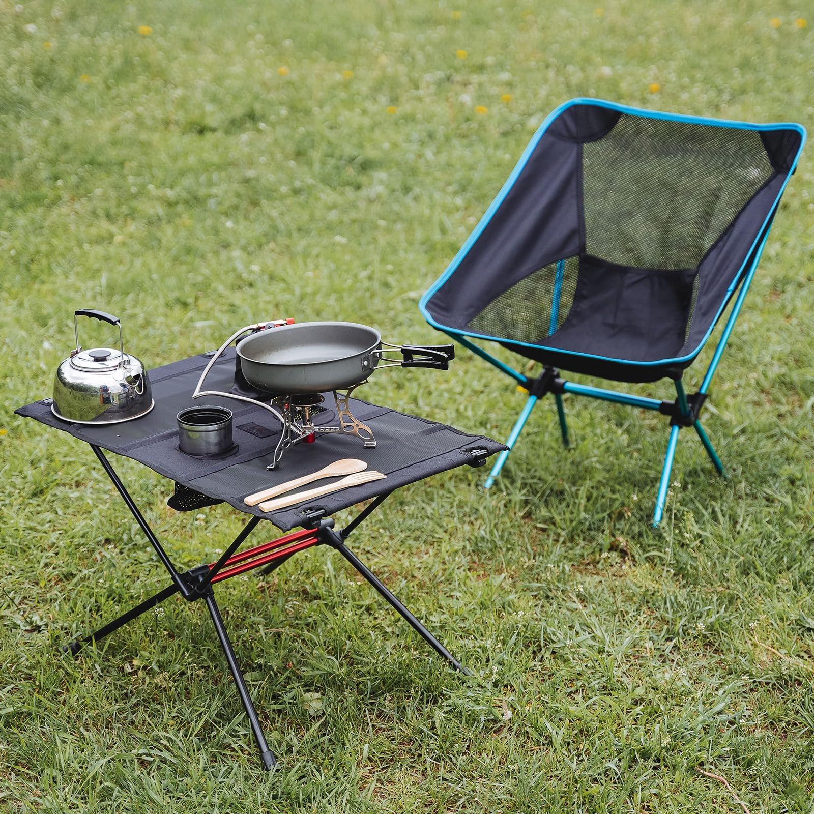 PATIKIL 8 Pack Camping Stuhl Fuß 13mm Schlauch Durchmesser Abnehmbar Rutschfest Hockerfüße Ersatz für Wandern Draußen Schwarz