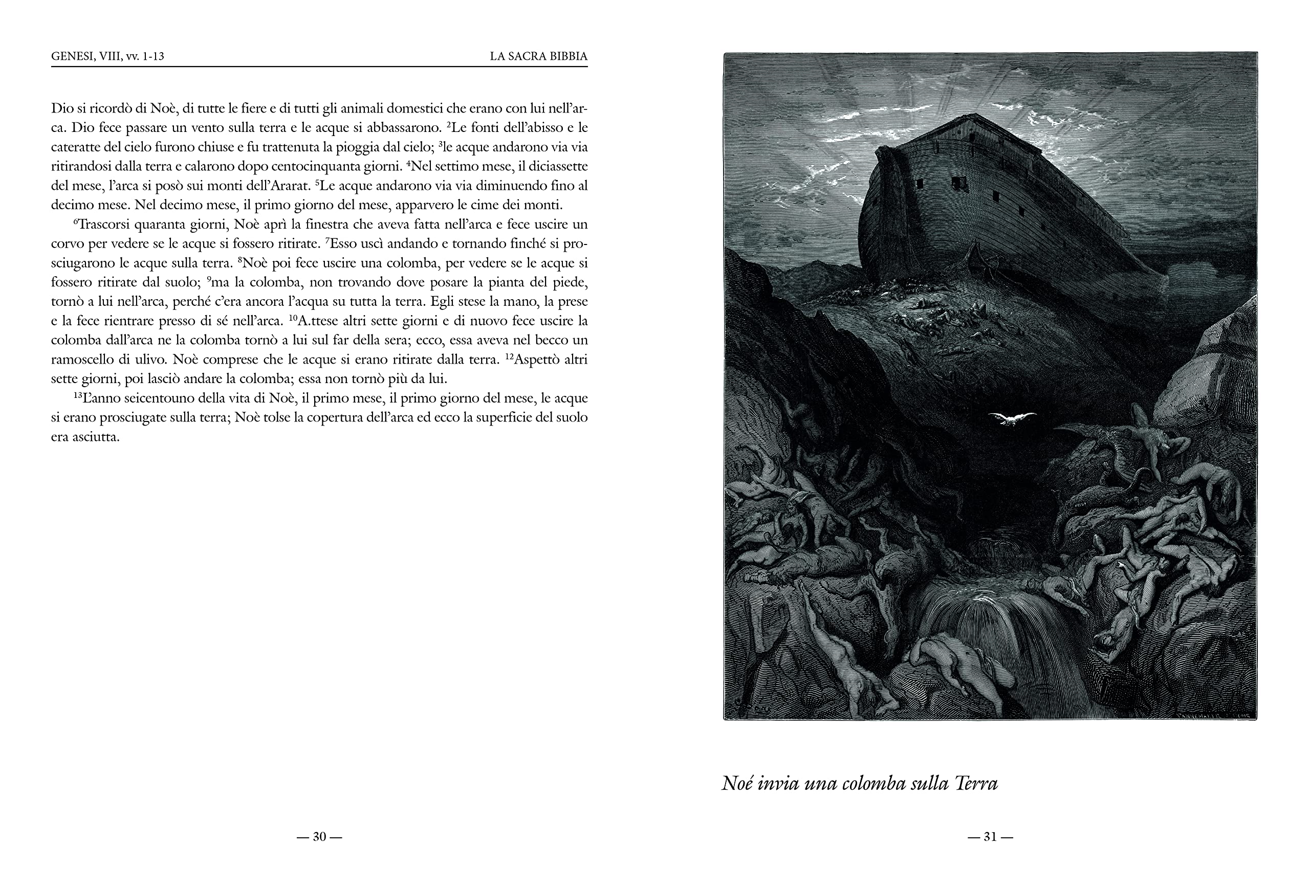La sacra Bibbia. Ediz. illustrata