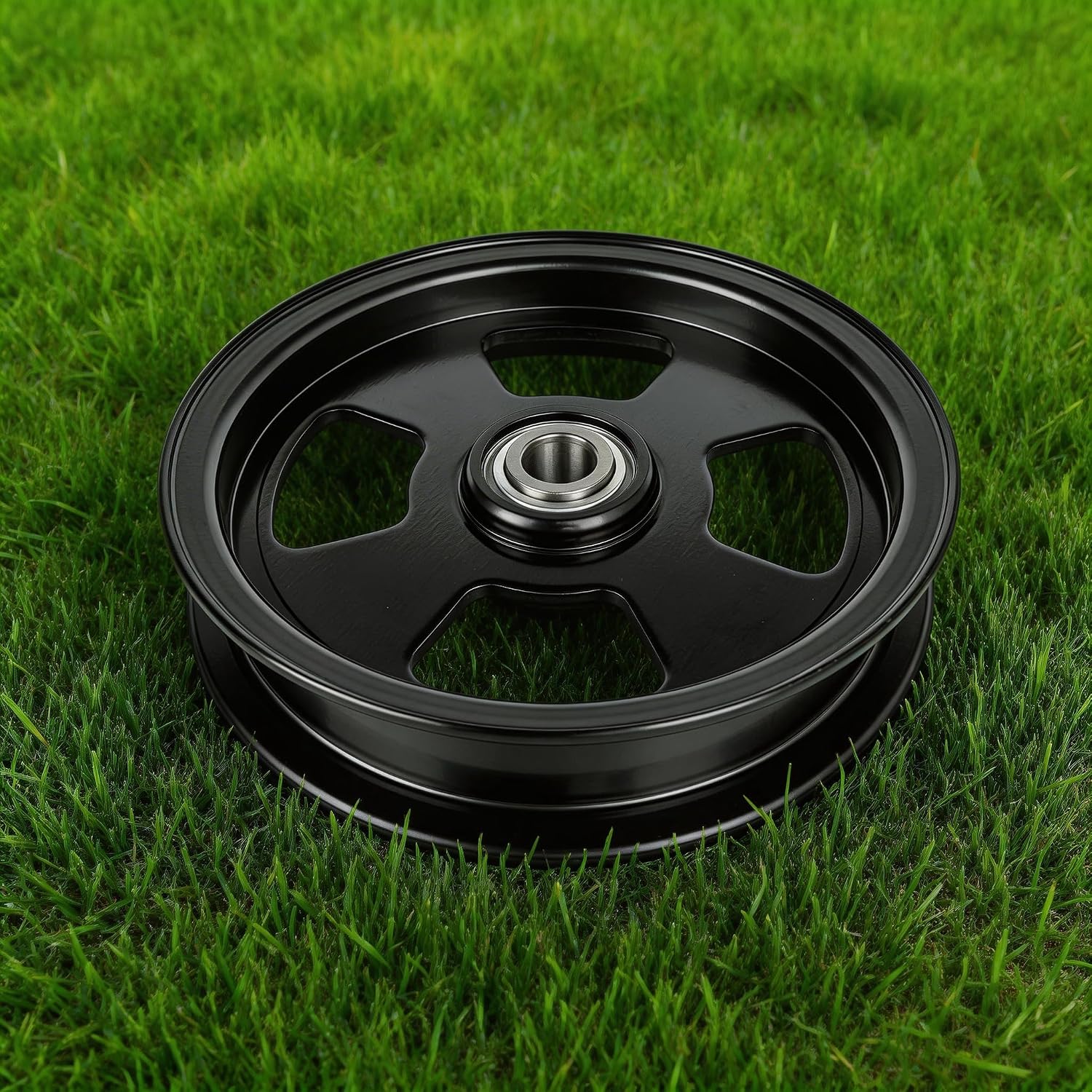 602821 280-812 Idler Pulley for 60 Inch Mower Deck Compatible with H-ustler Diesel Z, ATZ, Super Z, X-ONE Series, 2 Pack