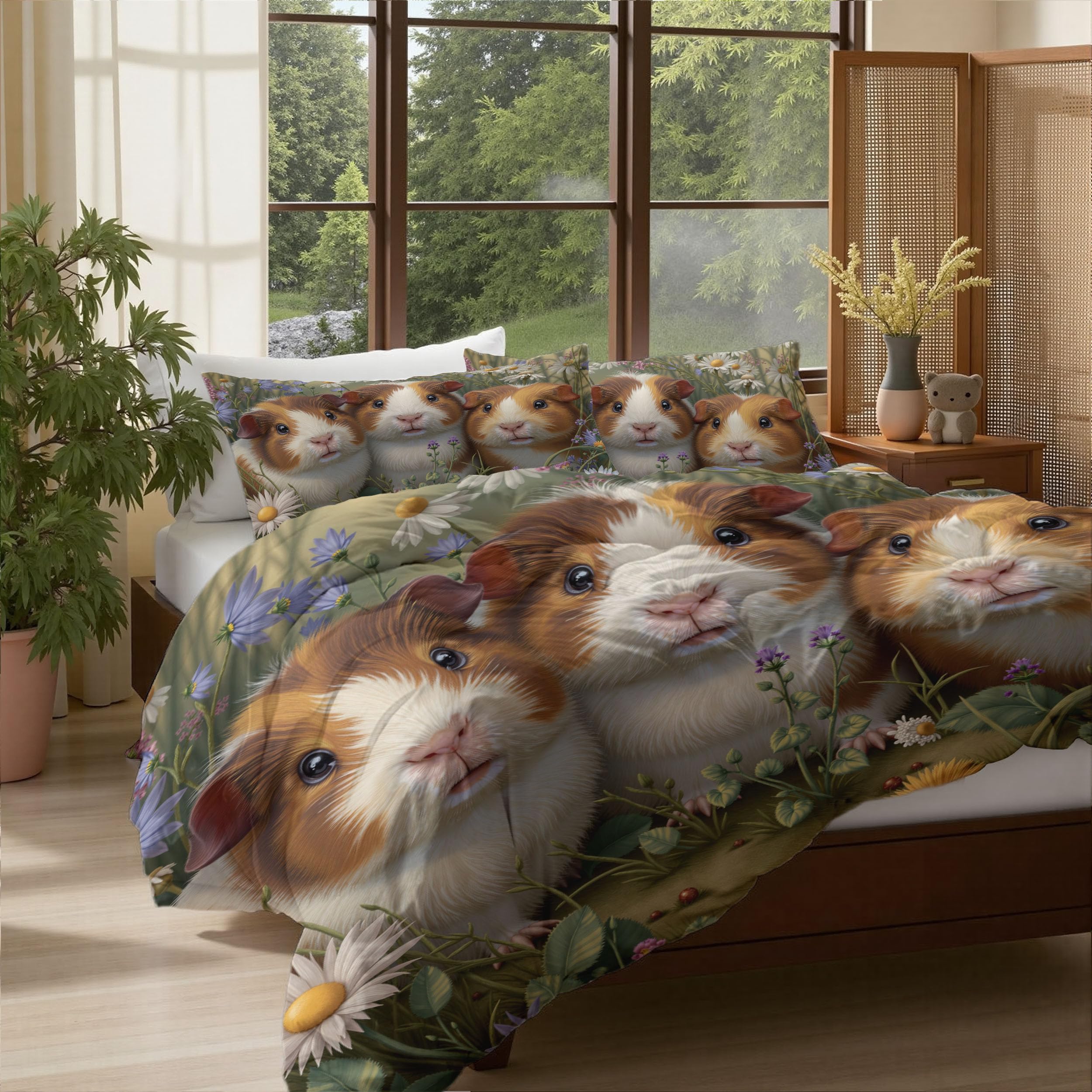 Housse de couette fermeture éclair 240x260 anti-glisse microfibre