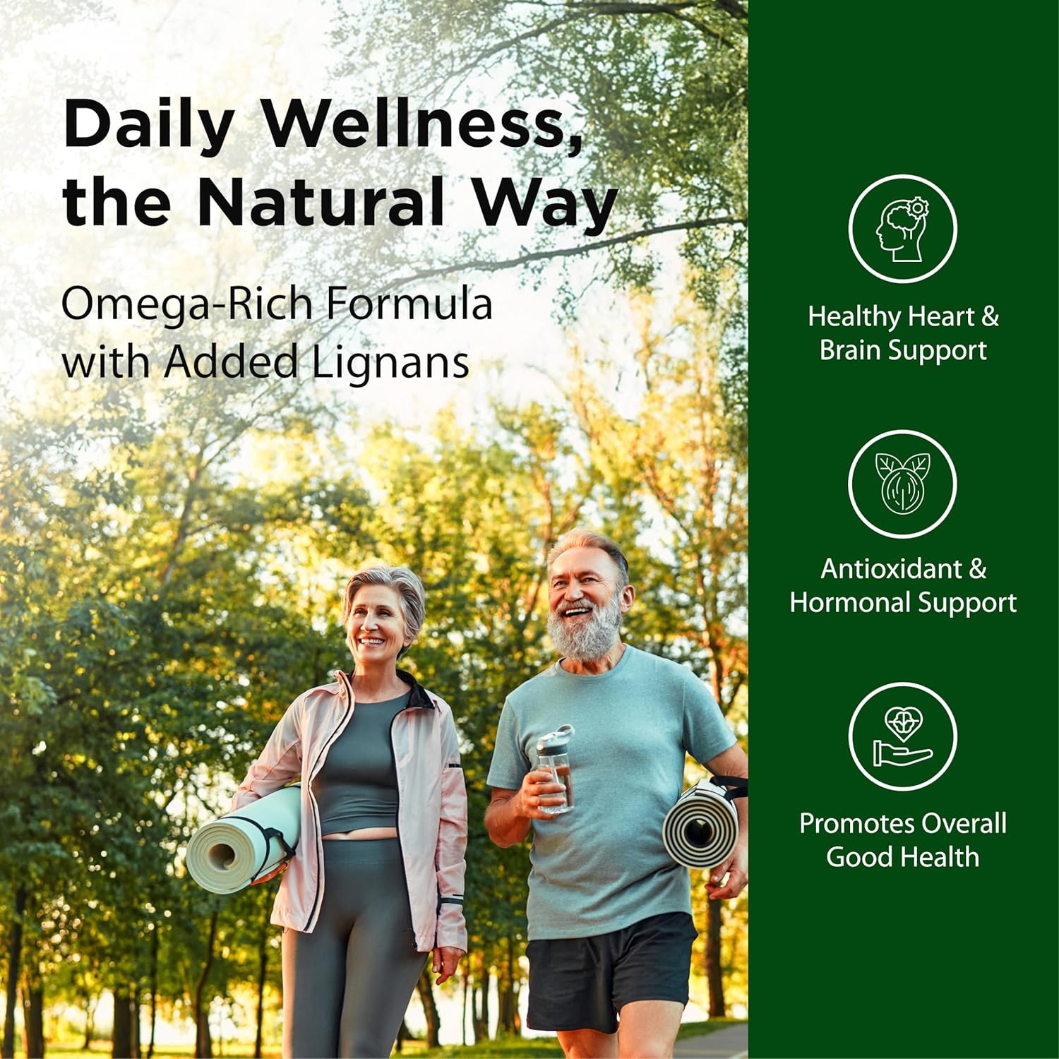 Flora - Udo's Choice High-Lignan 369 Omega Oil Blend, Udo's Oil Balanced 2:1:1 Ratio of Omega Fatty Acids, Made with Organic Flax, Sesame & Sunflower Seed Oils, 17-oz. Glass Bottle