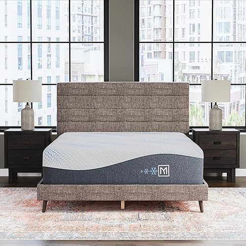 Miniatura 3 de Signature Design by Ashley Millennium Luxury - Colchón híbrido de látex de gel de felpa de 15 pulgadas, tamaño King, color blanco