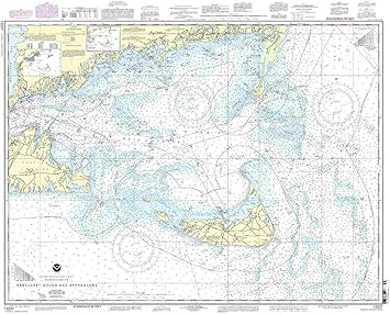 Map Of Nantucket Sound Amazon.com : Noaa Chart 13237: Nantucket Sound And Approaches : Fishing  Charts And Maps : Sports & Outdoors