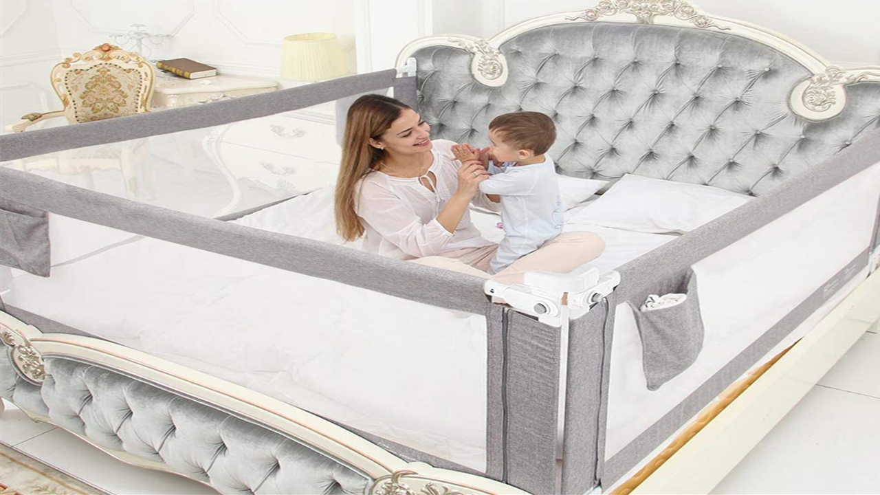 メール便全国送料無料 ベッドガード 柵 転落防止 手すり 布団 落下防止 ハイタイプ ベビー 赤ちゃん 子供 フェンス おしゃれ 介護 手摺り スチール 同色2個組 クライマックスセール再値下げ Gdpcambodia Org