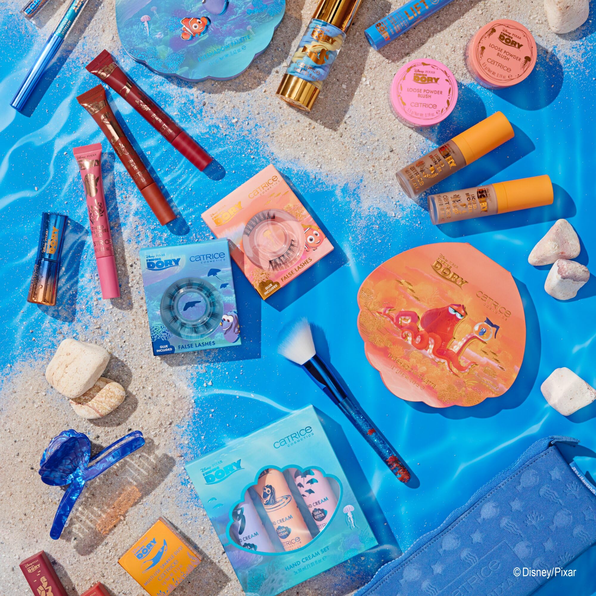 Catrice Balsam do ust Disney Pixar Finding Dory pH-Reacting Lip Balm, opieka, dostosowanie koloru, natychmiastowy wynik, intensywny kolor (3.8g)