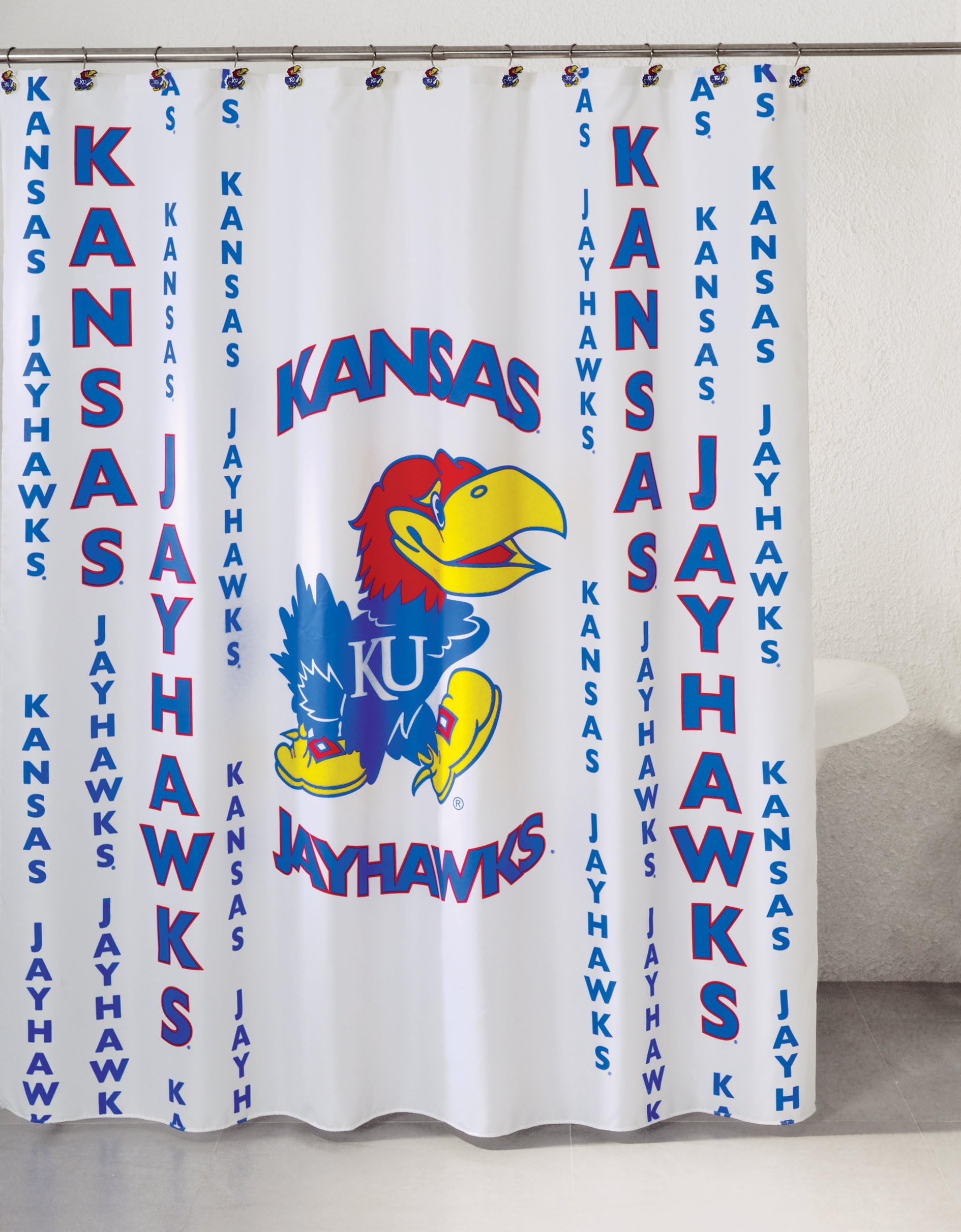 NCAA Shower Curtain NCAA Team: Kansas