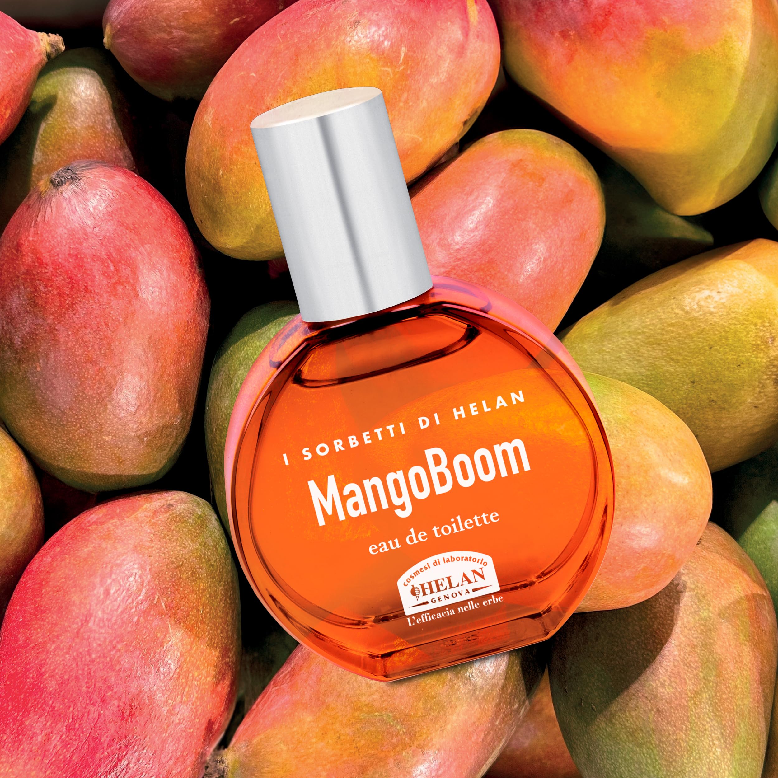 Helan, I Sorbetti MangoBoom - Profumo Uomo e Donna Aromatico con Frutti Esotici, dai Sentori Sensuali con Mughetto e Gelsomino, Vaniglia, 30 ml