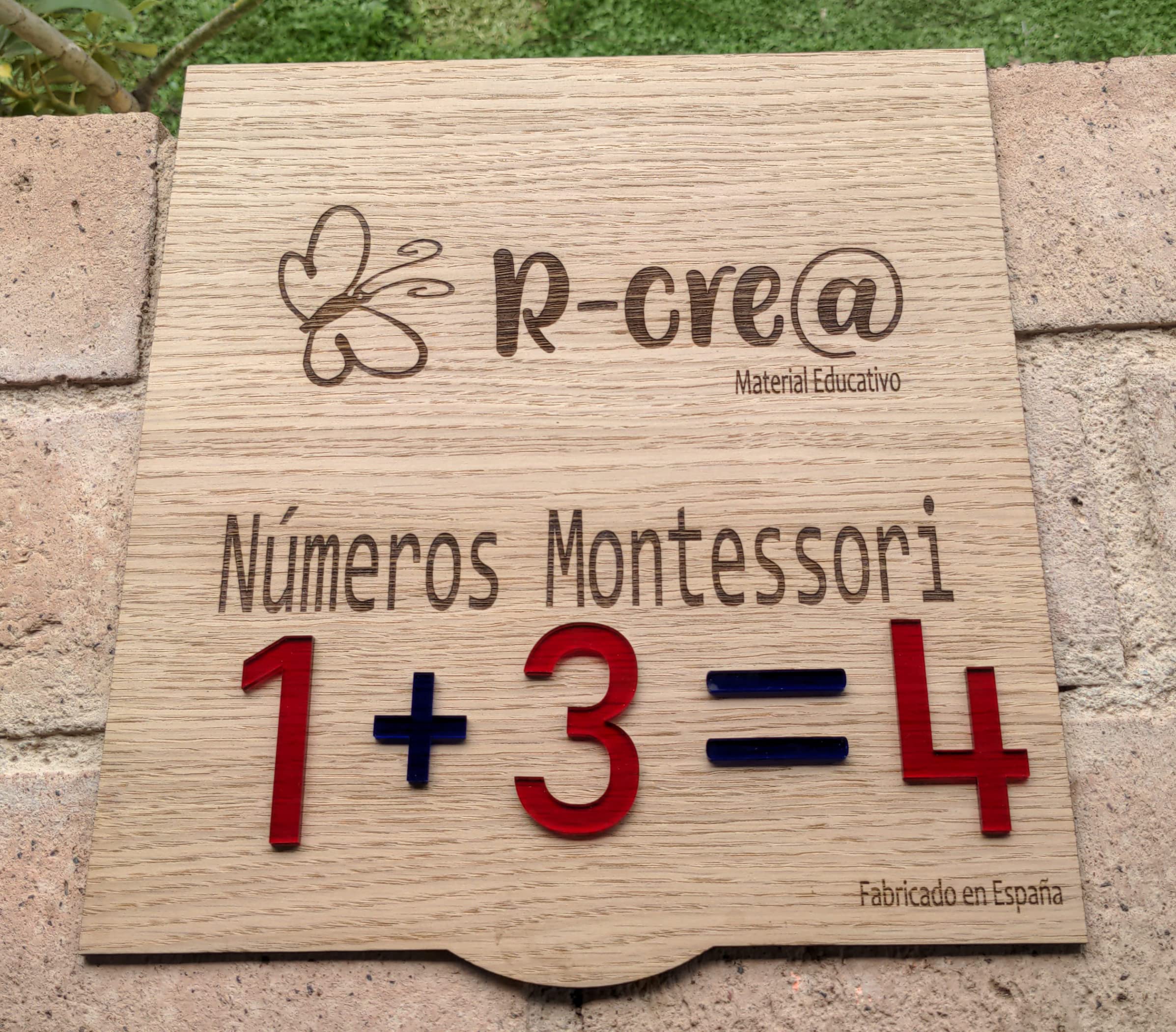 Caja de Números Montessori – Material Educativo para Matemáticas | Números de Metacrilato Transparente para Mesa de Luz | Ideal para Primeras Operaciones Matemáticas y Aprendizaje Visual