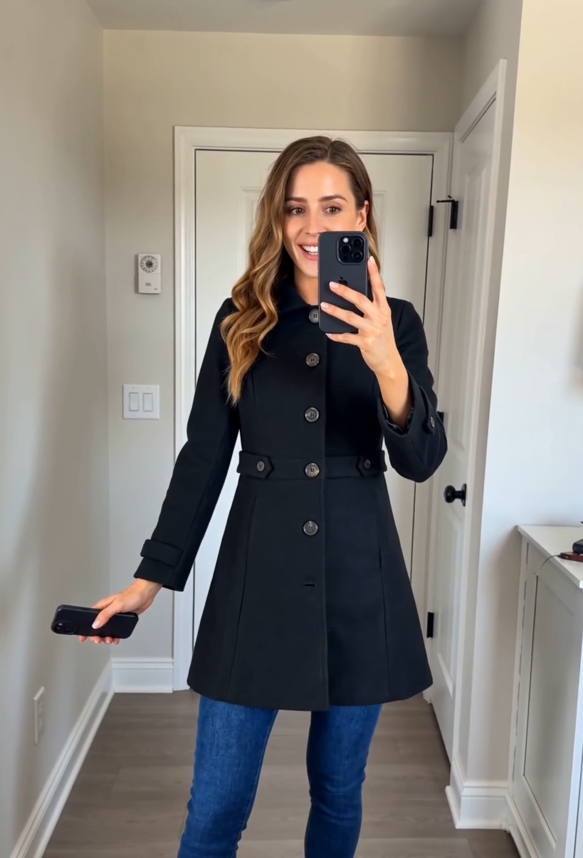 Amazon.com: Allegra K Women's Single Breasted Long Outwear Winter