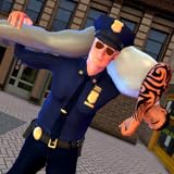 Einfache Spieloberfläche Polizei gegen Leibwächter Kung Fu Karate Gangster Kampfspiele