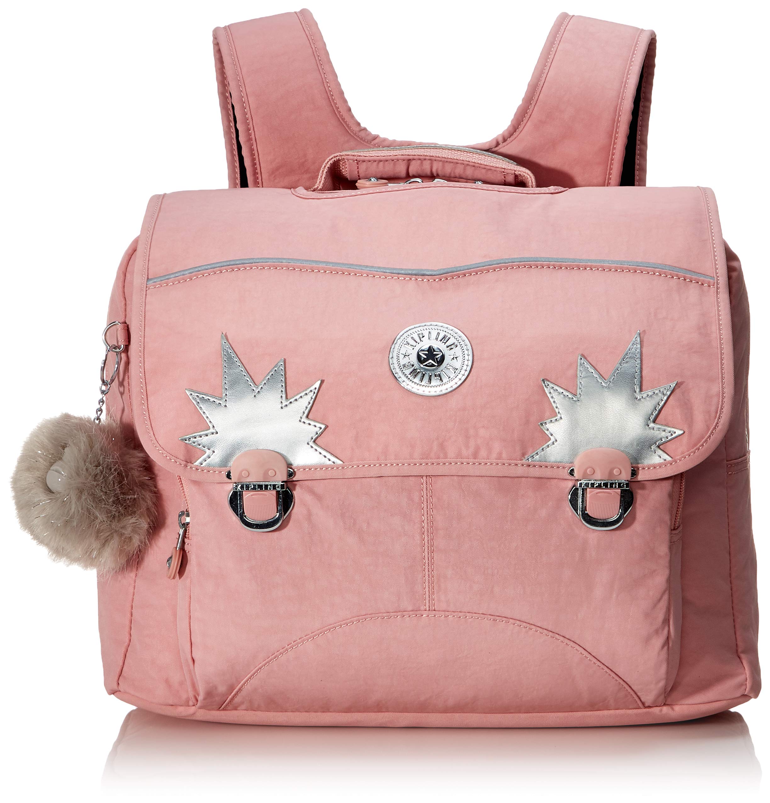 Kipling INIKO School Bag Backpack - Bridal Rose RRP £98.00