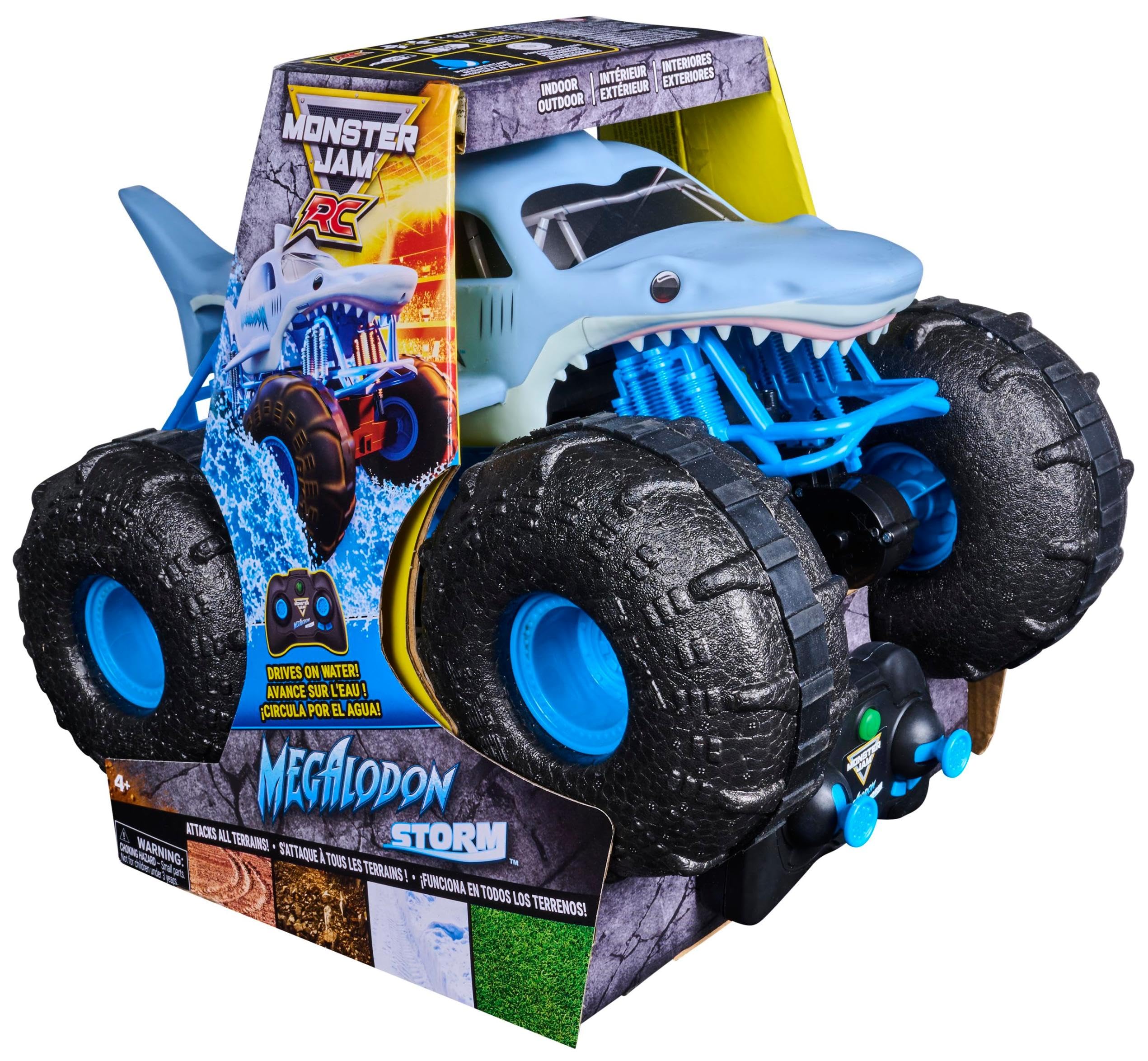 Monster Jam Megalodon Storm RC Truck Amphibienfahrzeug Maßstab 1:15