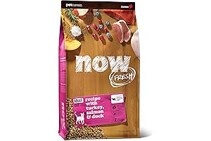 Now Fresh Dry Cat Food, Turkey, Salmon and Duck Recipe