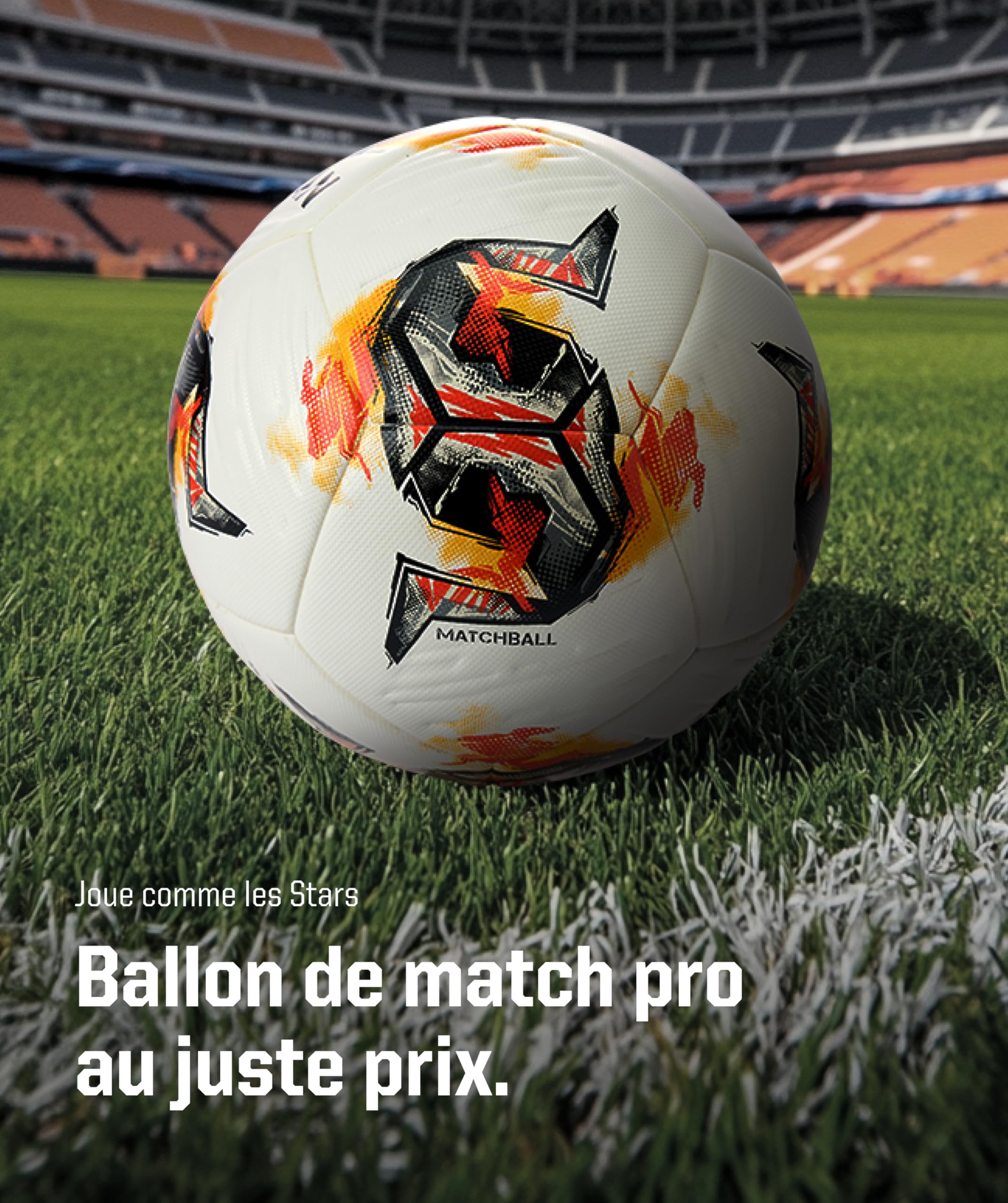T1TAN Ballon de Football Taille 5 pour Clubs – Ballon de Match + Ballon d'entraînement Homme & Femme Taille 5 – Thermocollé – sans Couture