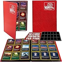 Vista 1 de Monster Binder - Álbum de tarjeta coleccionables, 9 bolsillos para tarjetas, retiene 360 de Yugioh, Magic, y Pokémon