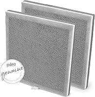 Pure Enrichment 3-in-1 True HEPA Replacement Filters for PureZone Air Purifier - Genuine 2 Pack, Captures 99.97% Allergens