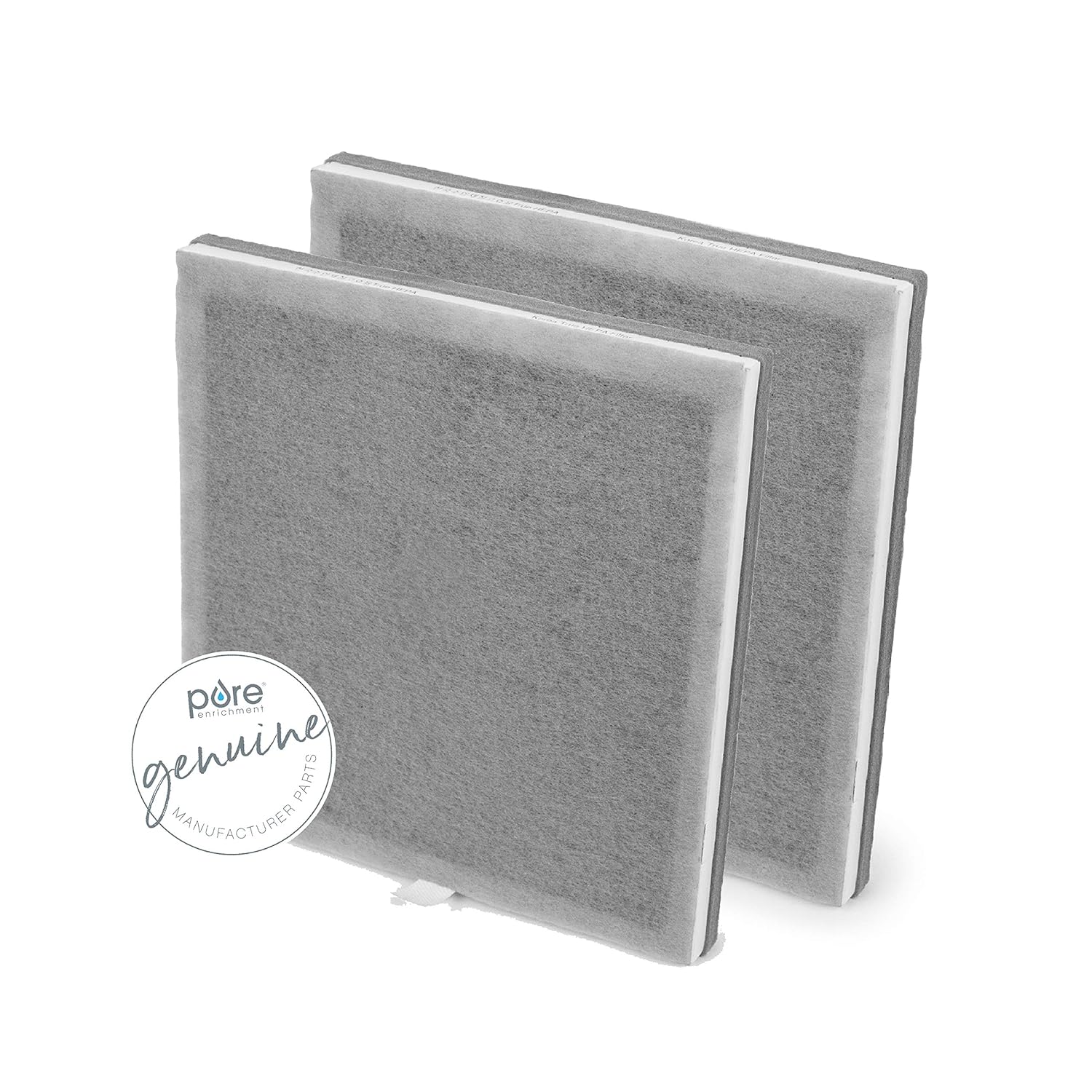 Pure Enrichment Genuine 3-in-1 True HEPA Replacement Filter for the PureZone Air Purifier PEAIRPLG - 2 Pack