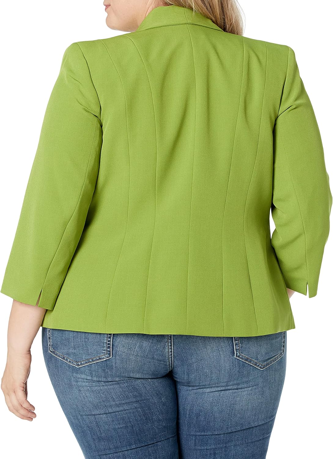 Kasper Women's 1 Button Stretch Crepe Jacket at  Women’s Clothing store