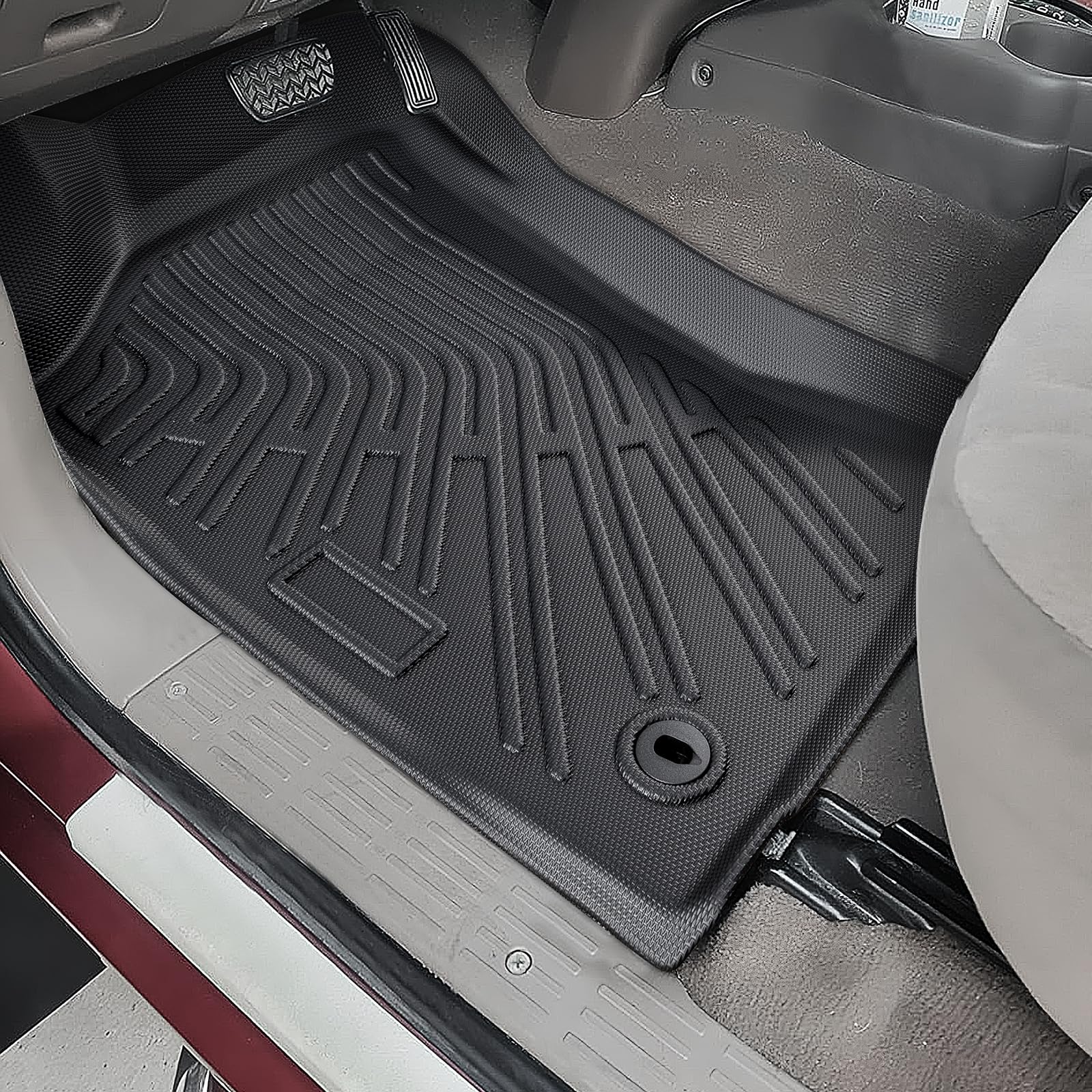 COTAZA Car Floor Mats for Toyota Tacoma 1995 2004 Not Fit Double Cab All Weather Custom Fit Heavy — view 2