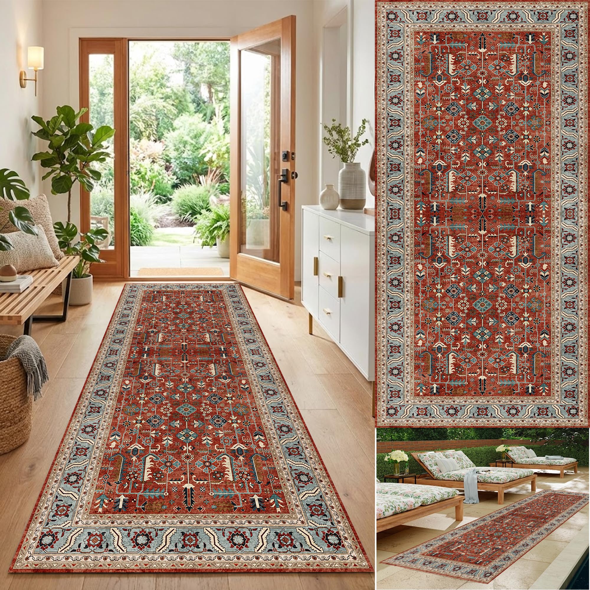 Alfombra para cocina pasillo baño y entrada de dormitorio 90x250