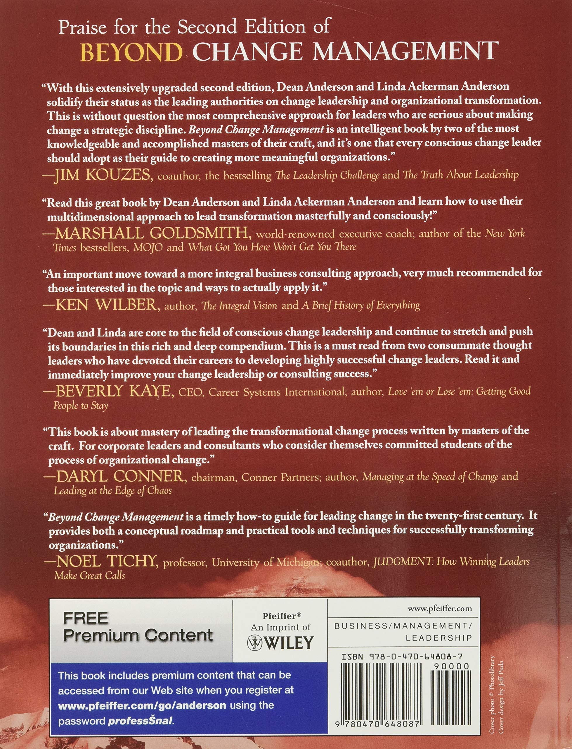 The Change Leader's Roadmap & Beyond Change Management, Two Book Set