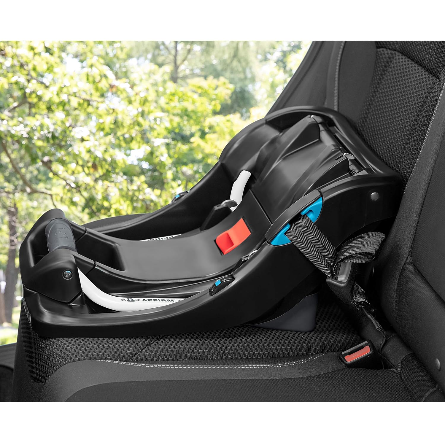 Summer Infant Affirm Steeloc Car Seat Base – Full SureShield and Steeloc Protection, Compatible with The Affirm 335 Rear-Facing Infant Car Seat Only, Black