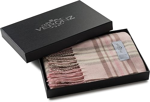 Miniatura 2 de Veronz - Bufanda clásica de invierno muy suave de aspecto lujoso y sensación de cachemira con caja de regalo