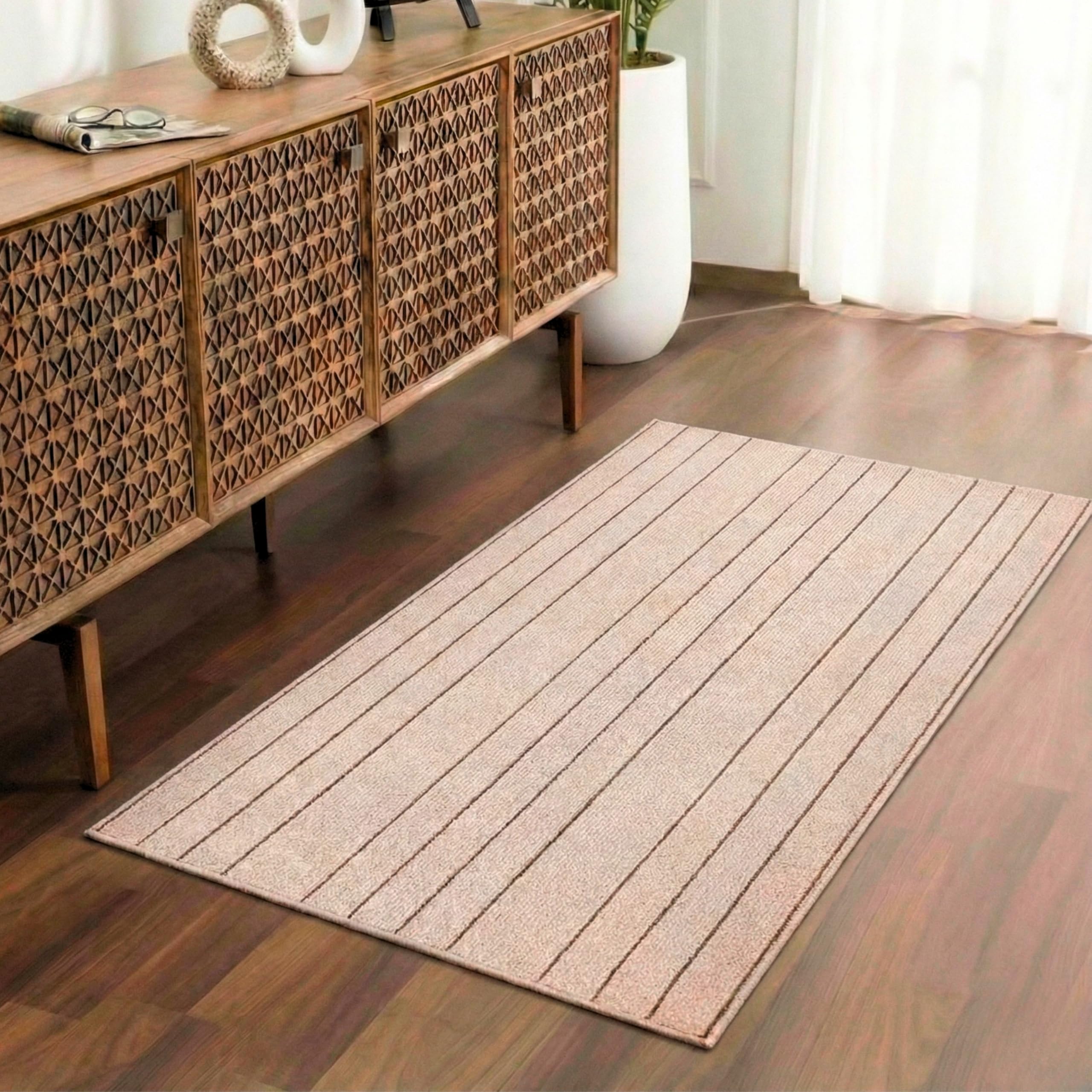 Saral Home Grey PP Carpet - 120x180cm -16 Saral Home Grey PP Carpet - 120x180cm -16