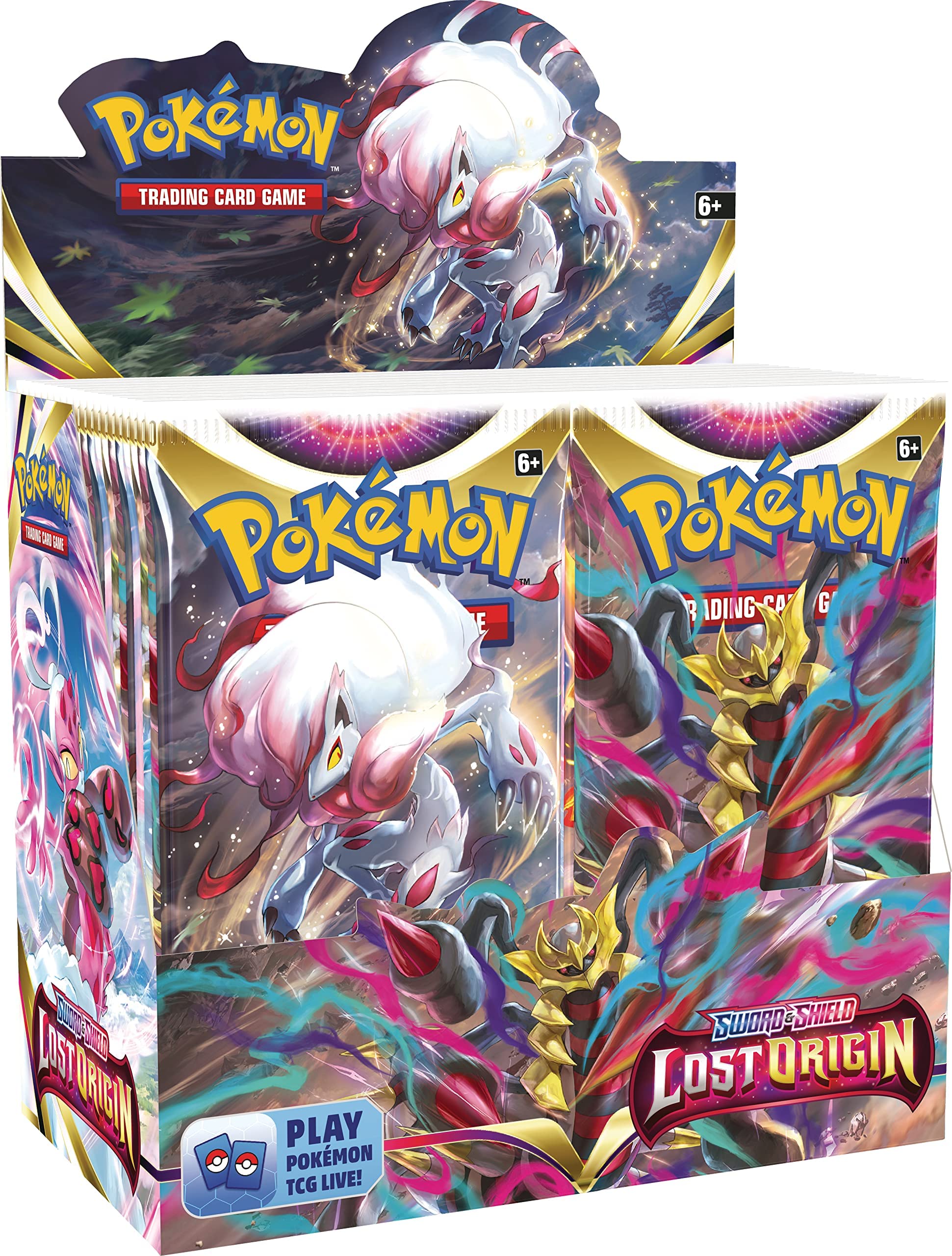 Pokemon Playing Card Board Game Lost Origin 5 Pack 50 Cards