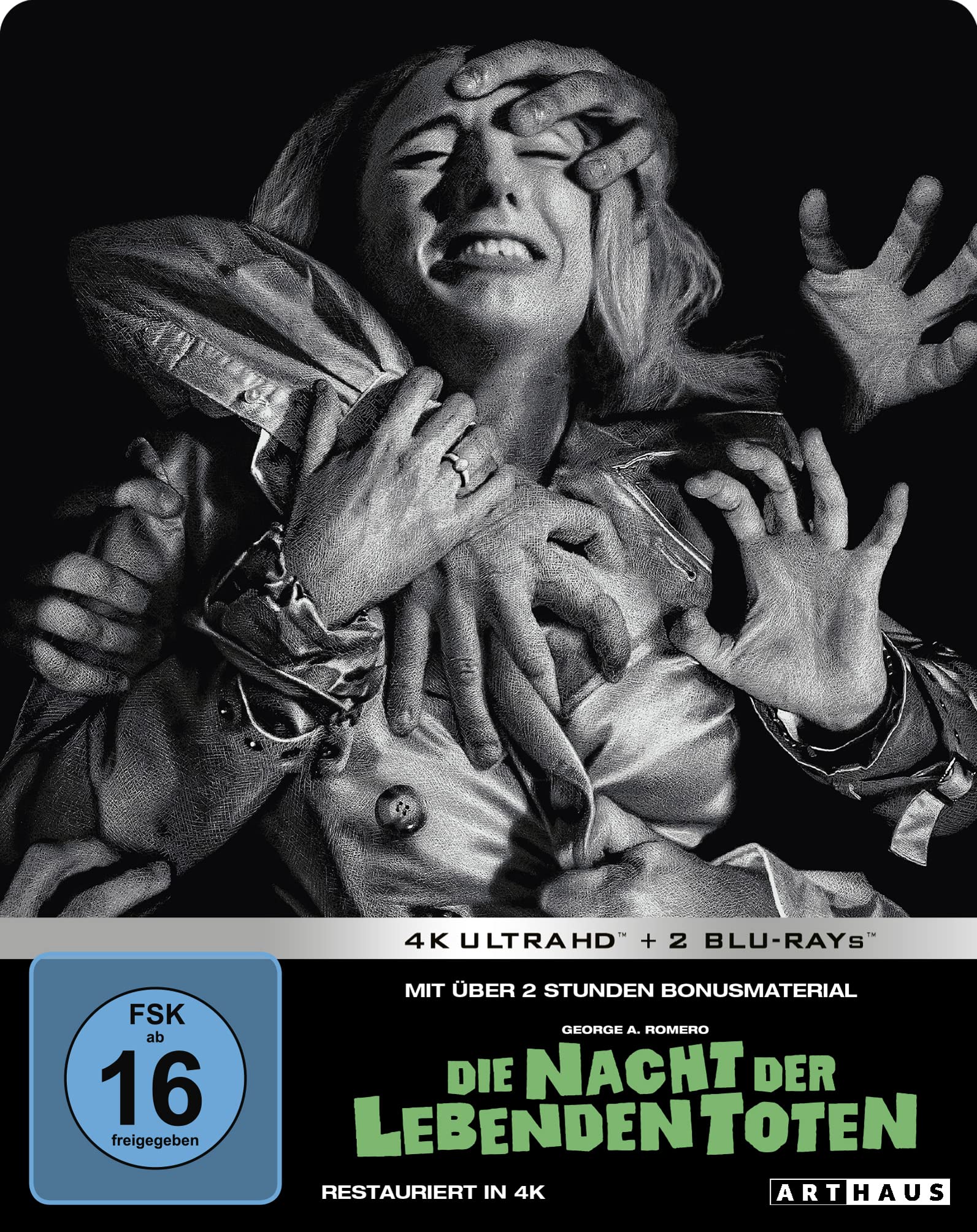 Die Nacht der lebenden Toten - Limited Steelbook Edition (4K Ultra HD + 2 Blu-rays)