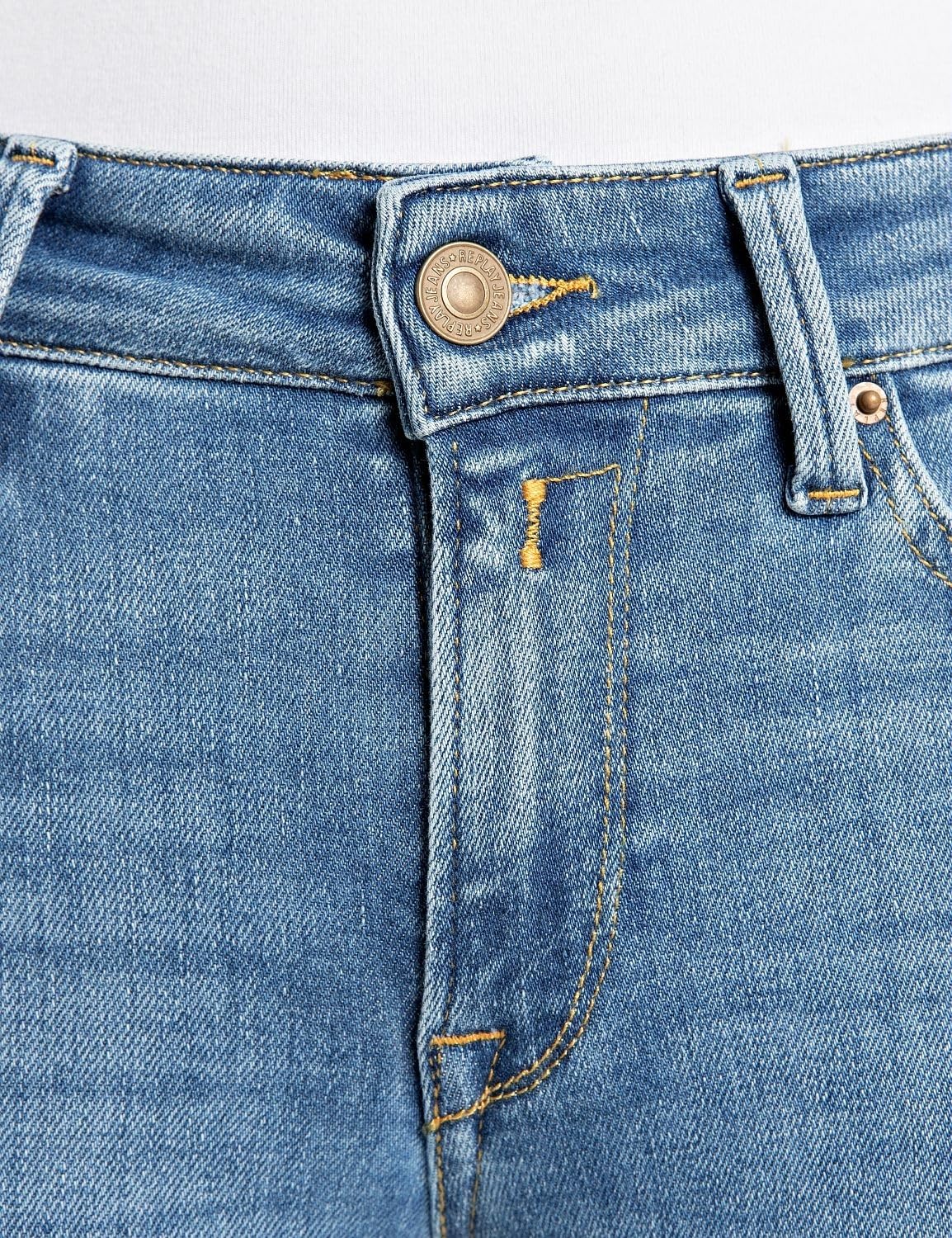Replay Damen Jeans New Luz Skinny-Fit