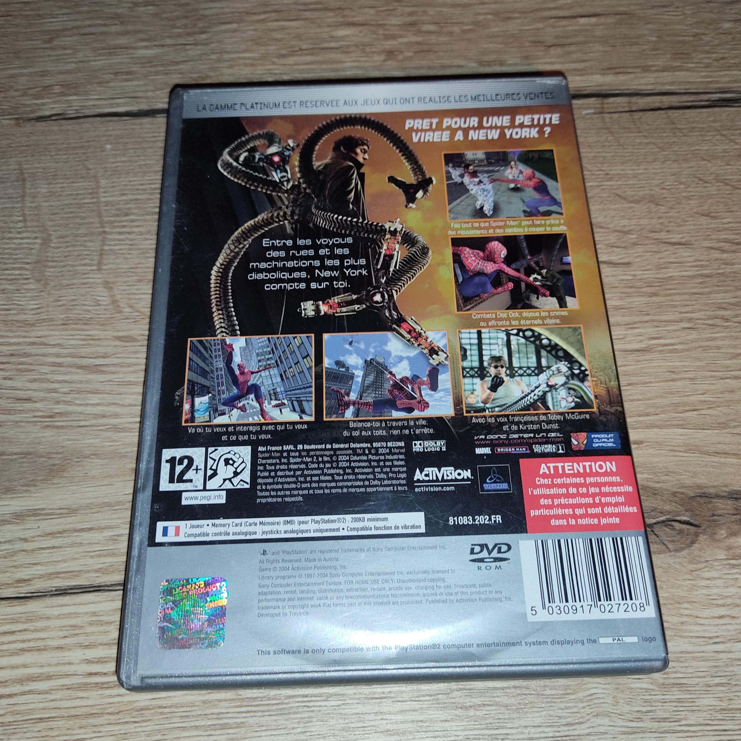 Spider Man 2 - platinum
