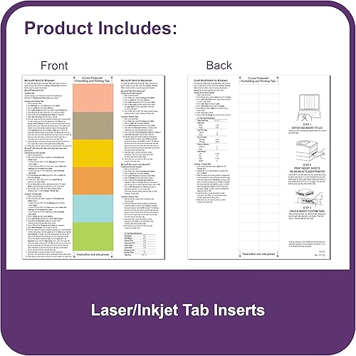Miniatura 5 de Carpeta de acordeón C-Line, capacidad para 300 hojas, tamaño carta, 1 unidad, Azul