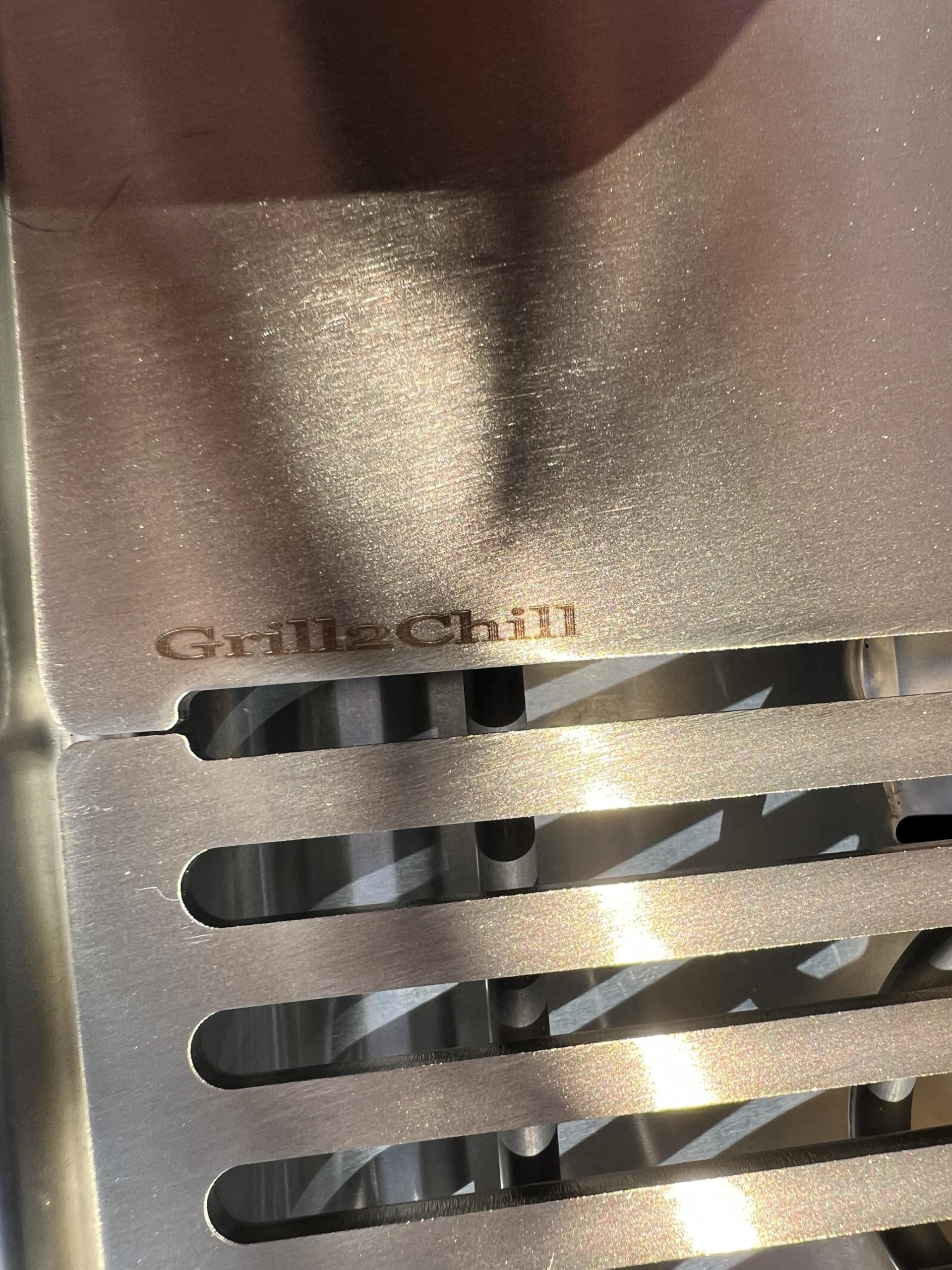 Grillplatte/Plancha Edelstahl V2A 1.4301 Ersatzrost passt für Grill WEBER LUMIN + LUMIN Smart