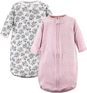 Hudson Baby Unisex Baby Cotton Long-Sleeve Wearable Sleeping Bag