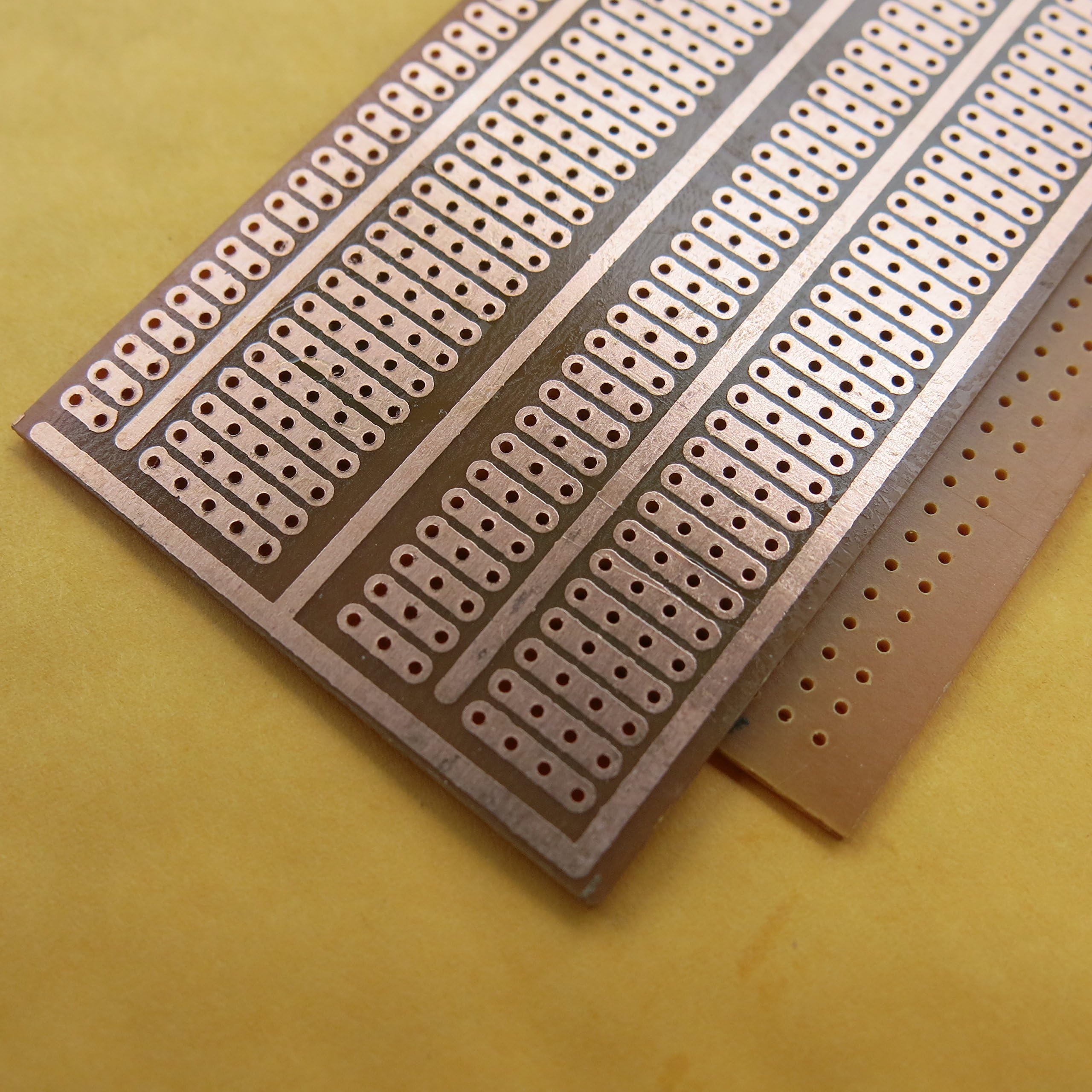 10 pcs/lot 5x9.5cm 2er 3er 4er 5er joint hole universal Stripboard Veroboard vero Board Single Side Platine 2.54mm breadboard circuit board Prototype