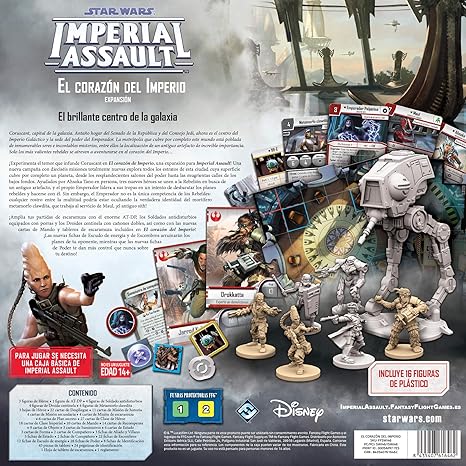 Fantasy Flight Games Star Wars Imperial Assault Das Herz Des Spanischen Imperiums Farbe Ffswi46 Amazon De Spielzeug