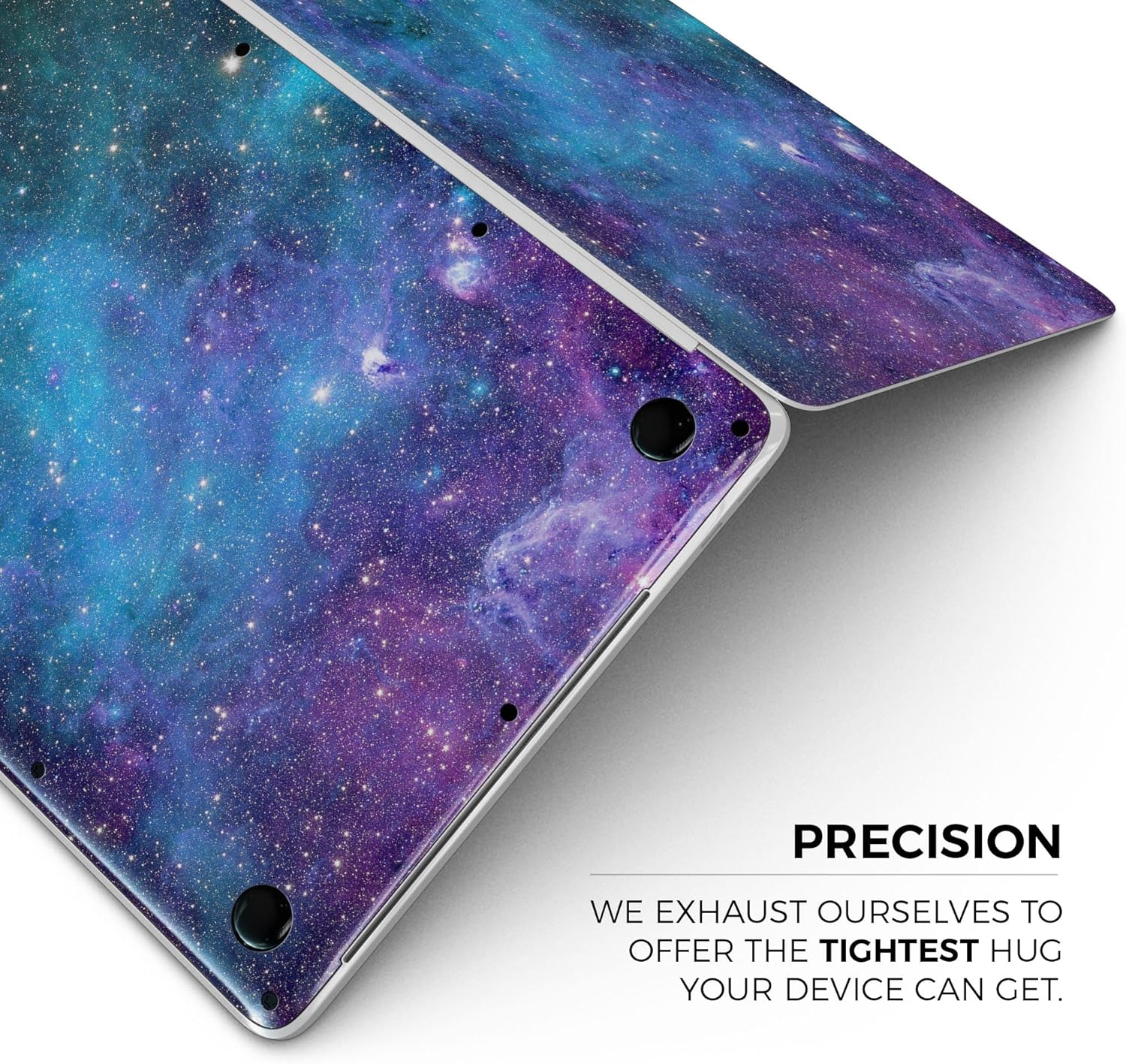 DesignSkinz - Compatible with MacBook Pro 14" M1/M2 (A2442/A2779) - Skin Decal Protective Scratch Resistant Vinyl Wrap - Azure Nebula
