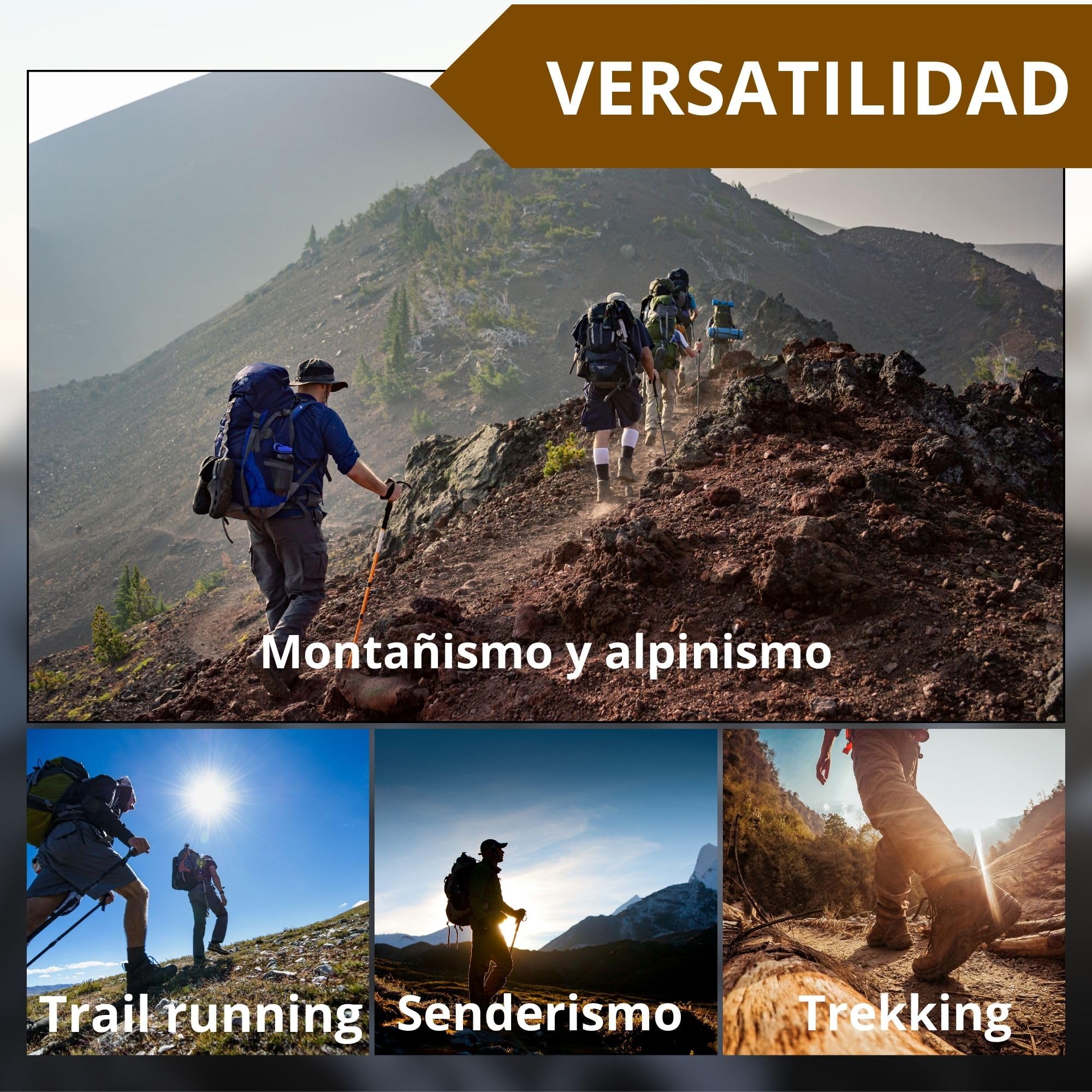 HI-TEC Corzo Mid WP - botas trekking,zapatillas montaña hombre,impermeables, ajuste seguro, protección del empeine, estabilidad en terrenos difíciles, excelente amortiguación, tracción superior